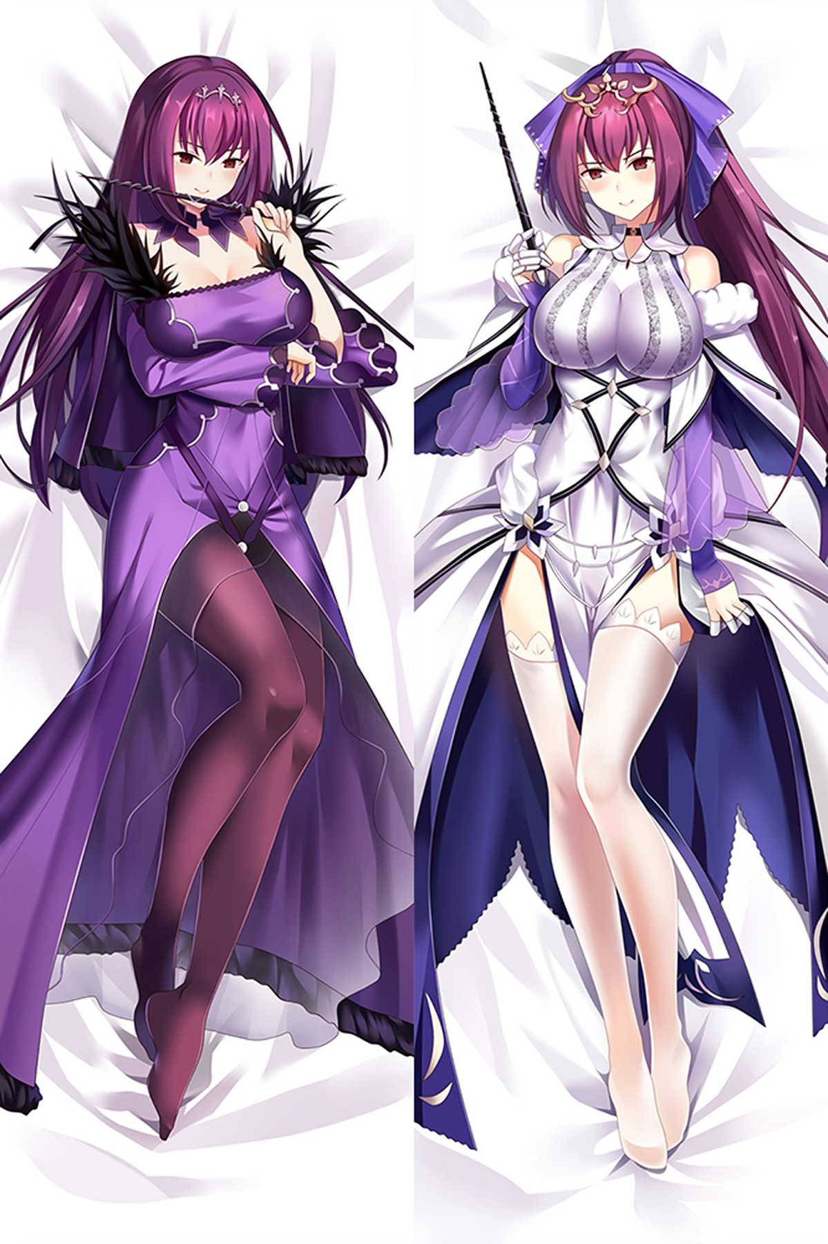 Scathach Dakimakura Body Pillow hoes