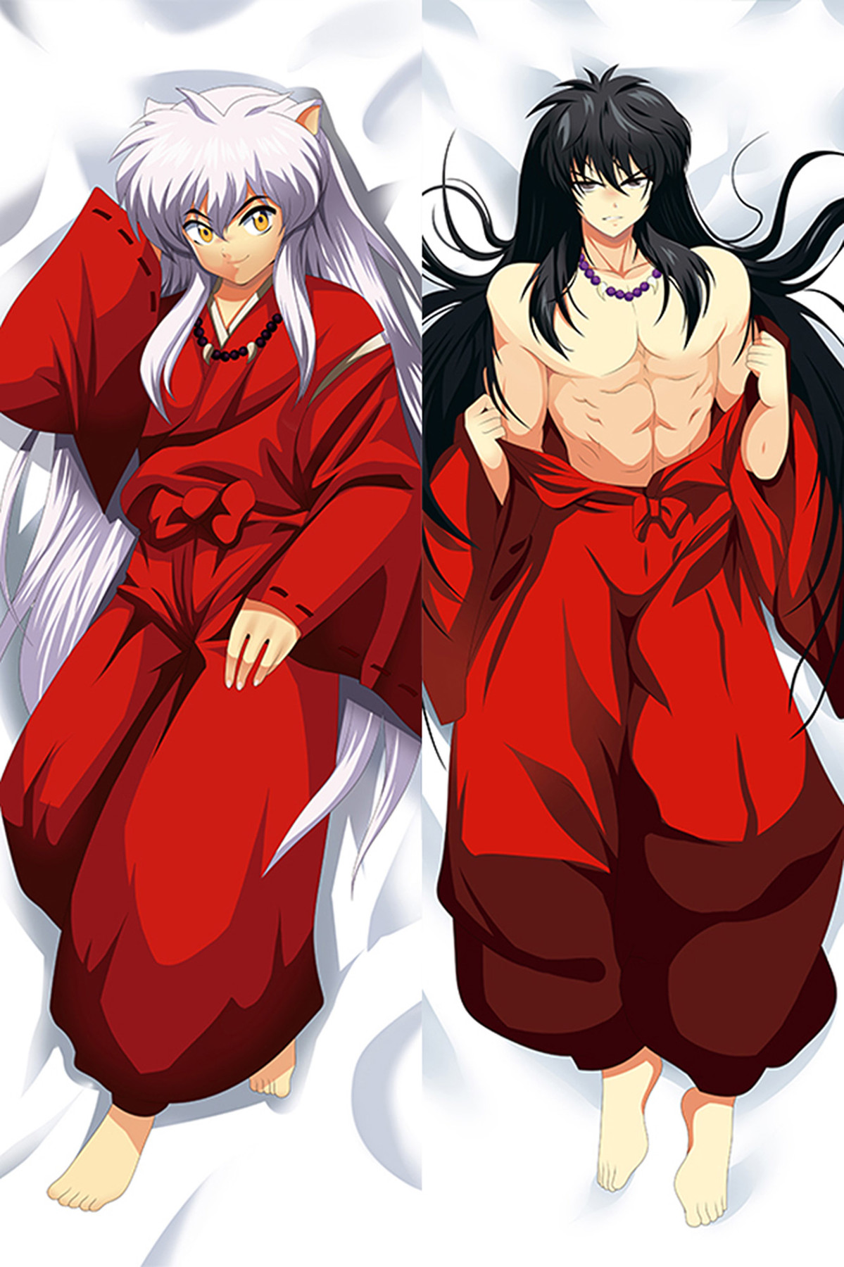 Inuyasha Dakimakura Body Pillow Kissenbezug