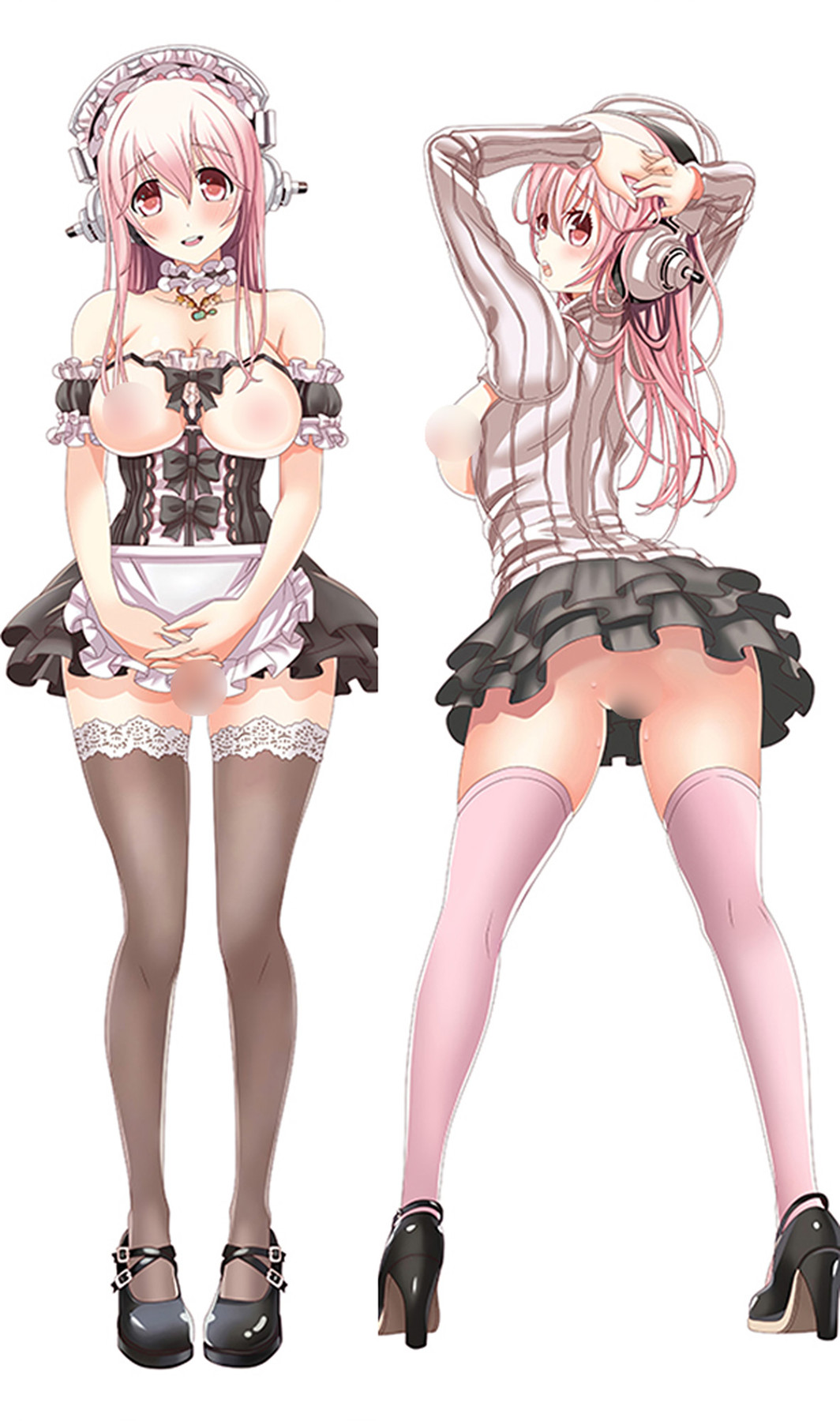 Super Sonico 18+ NSFW Fodera per Dakimakura Cuscino Anime