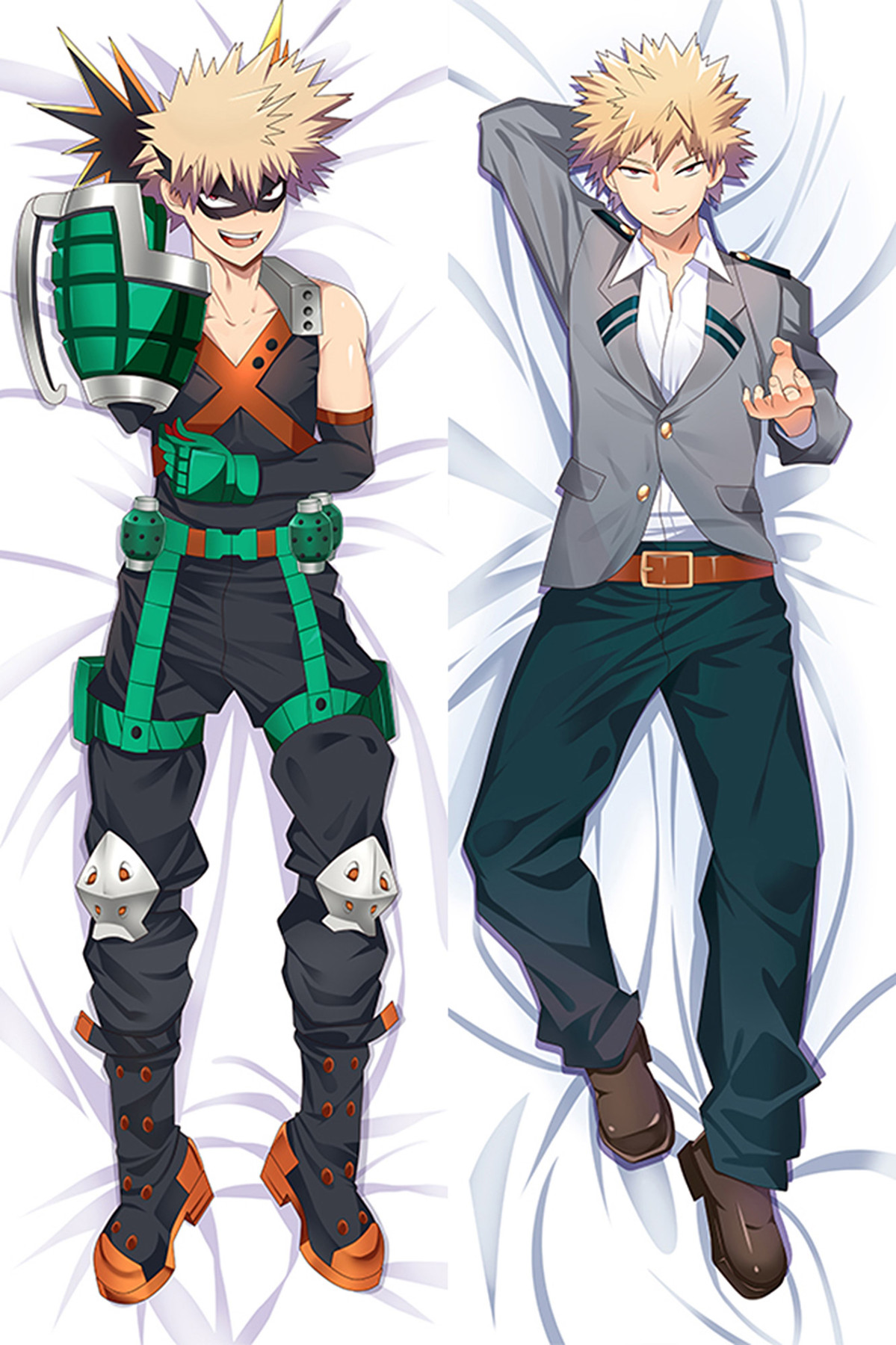 Katsuki Bakugo Dakimakura Body Pillow Cover