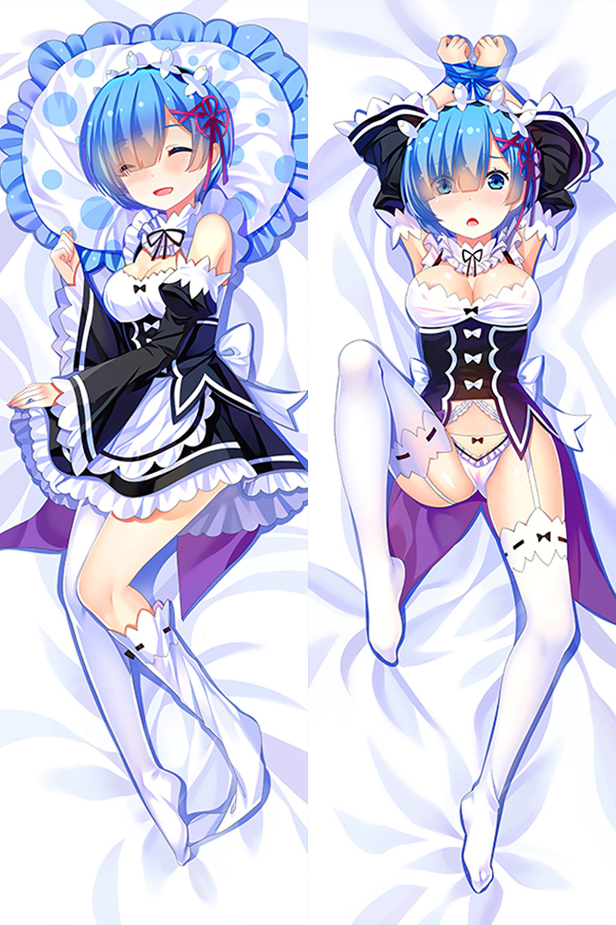 Rem Dakimakura Body Pillow Kissenbezug