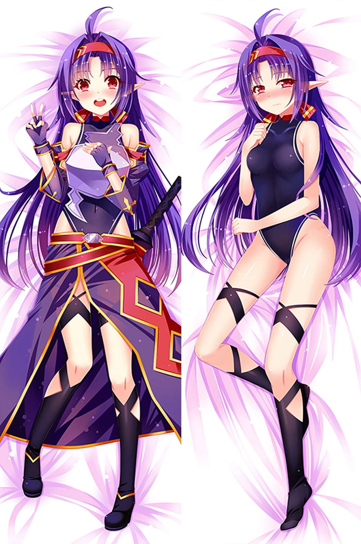 Konno Yuuki Dakimakura Body Pillow hoes
