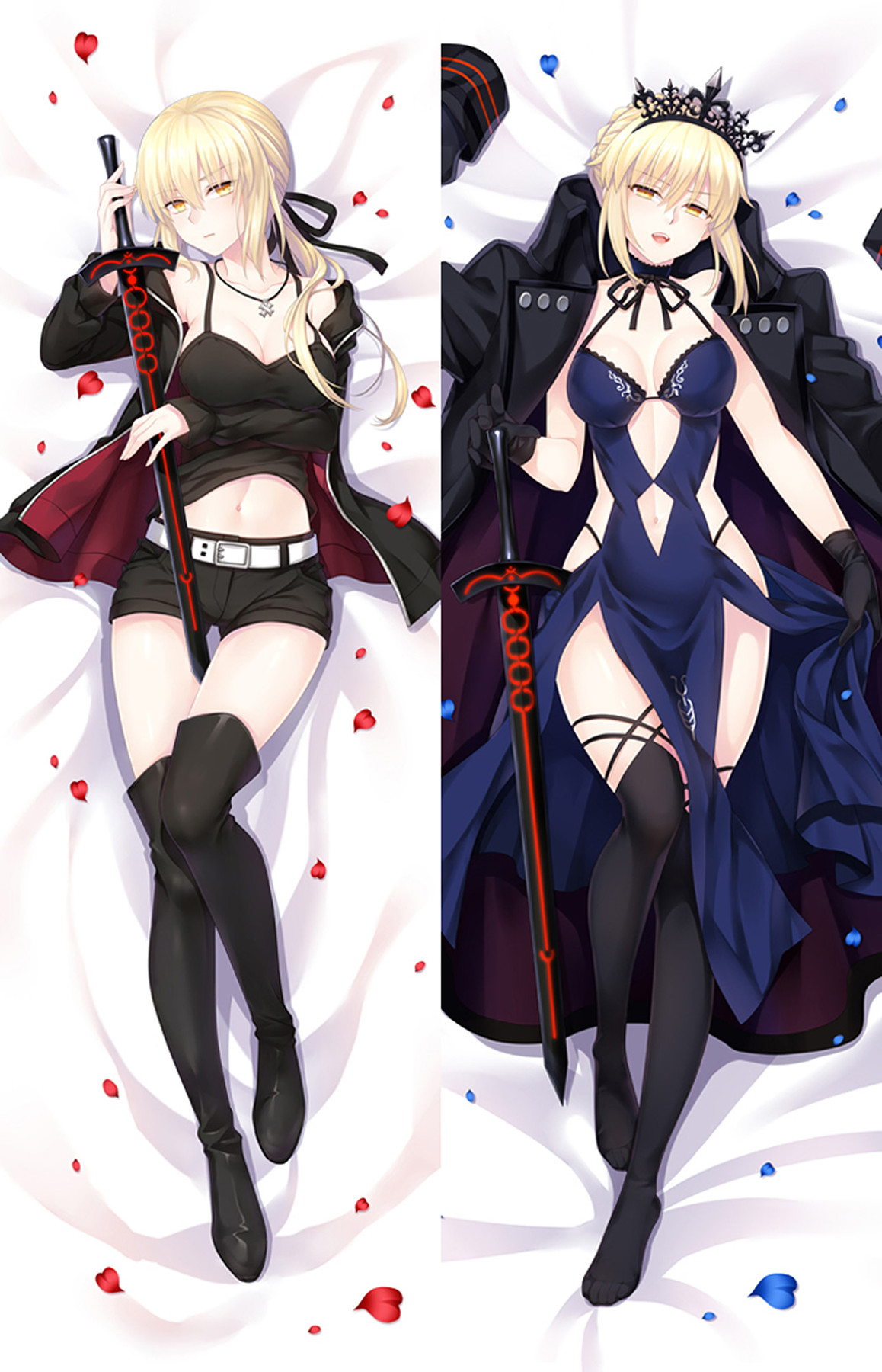 Fodera Dakimakura cuscino Dakimakura Artoria Pendragon 
