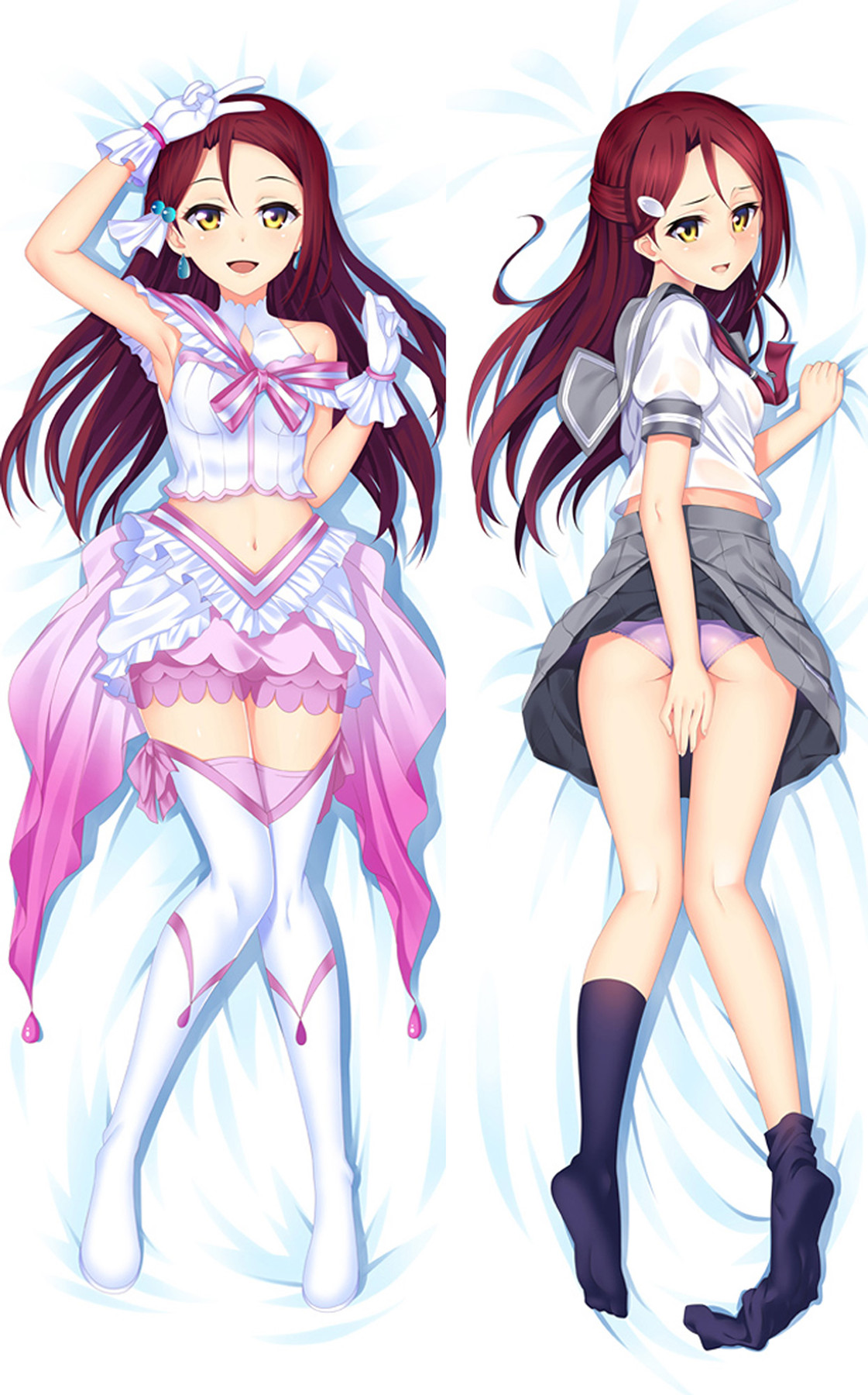 Riko Sakurauchi Fodera per Dakimakura Cuscino Anime