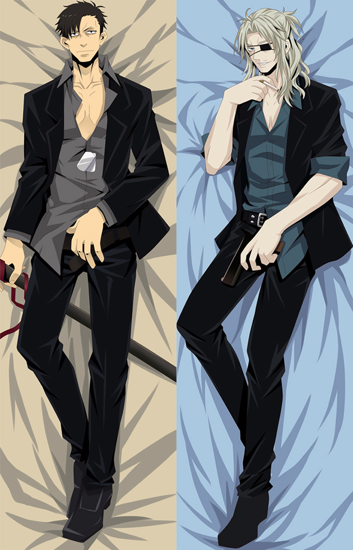Worick Arcangelo & Nicolas Brown Dakimakura Body Pillow Kissenbezug