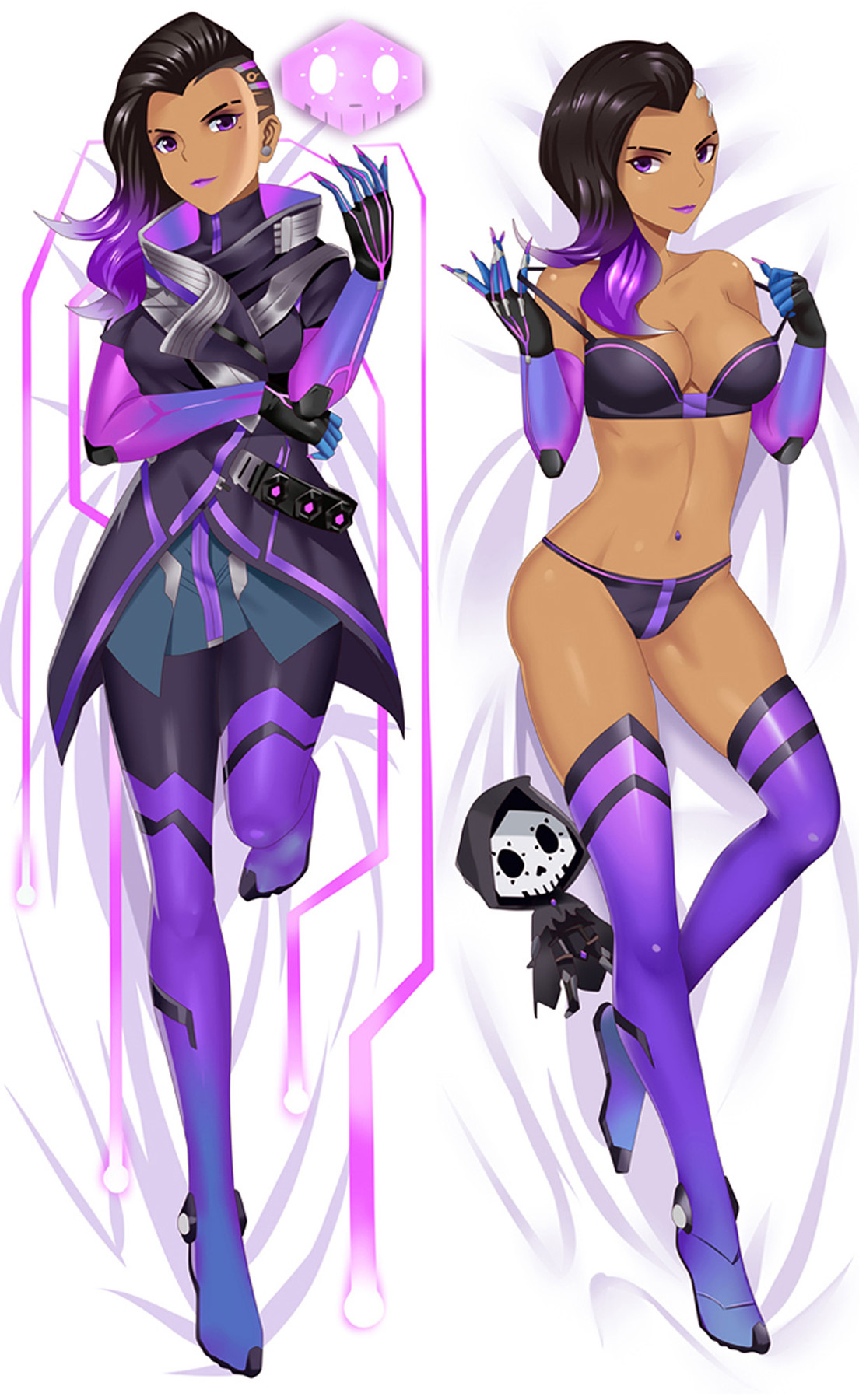 Sombra Dakimakura Body Pillow Cover
