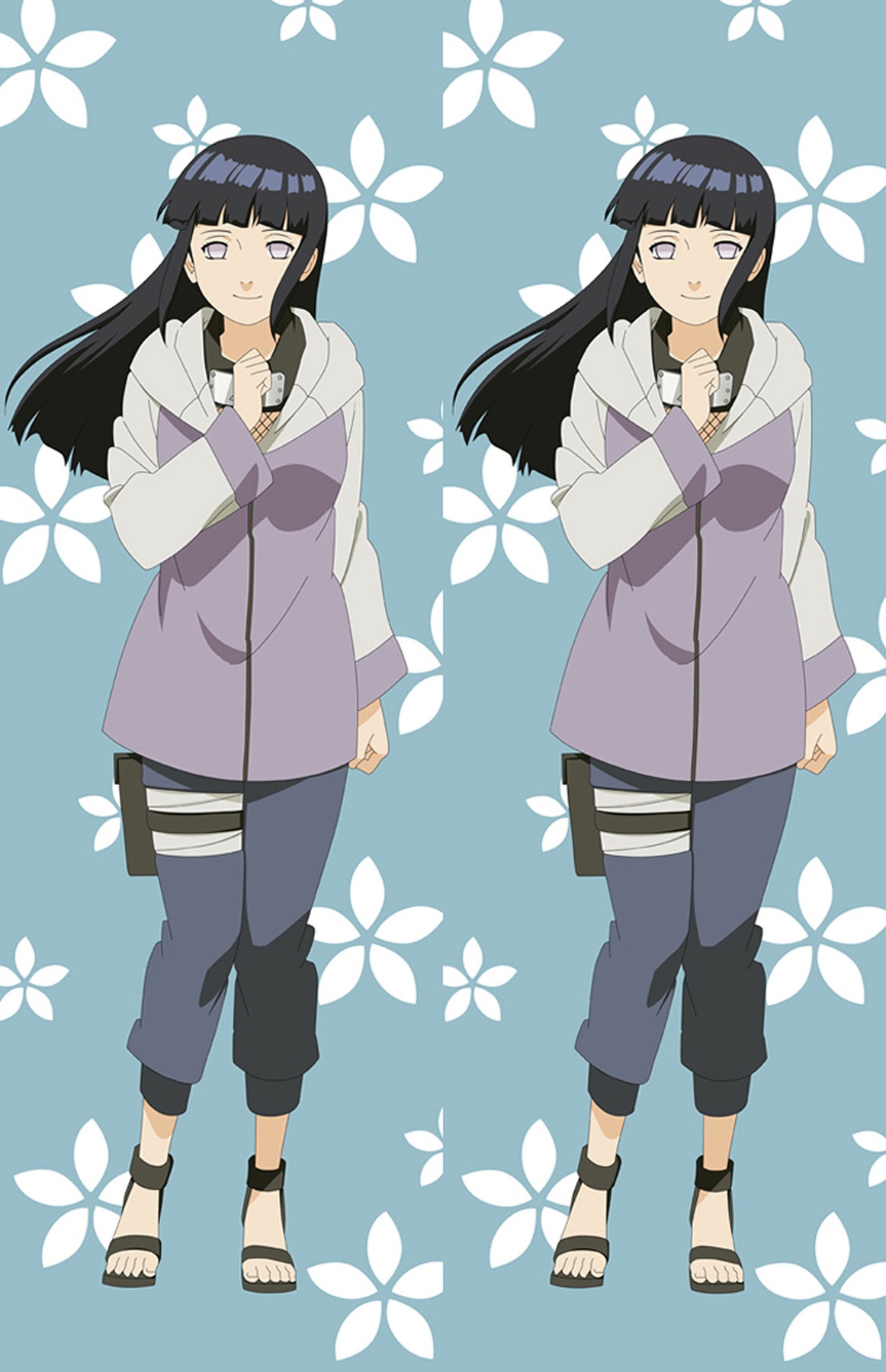Hinata Hyuga Dakimakura Body Pillow Cover