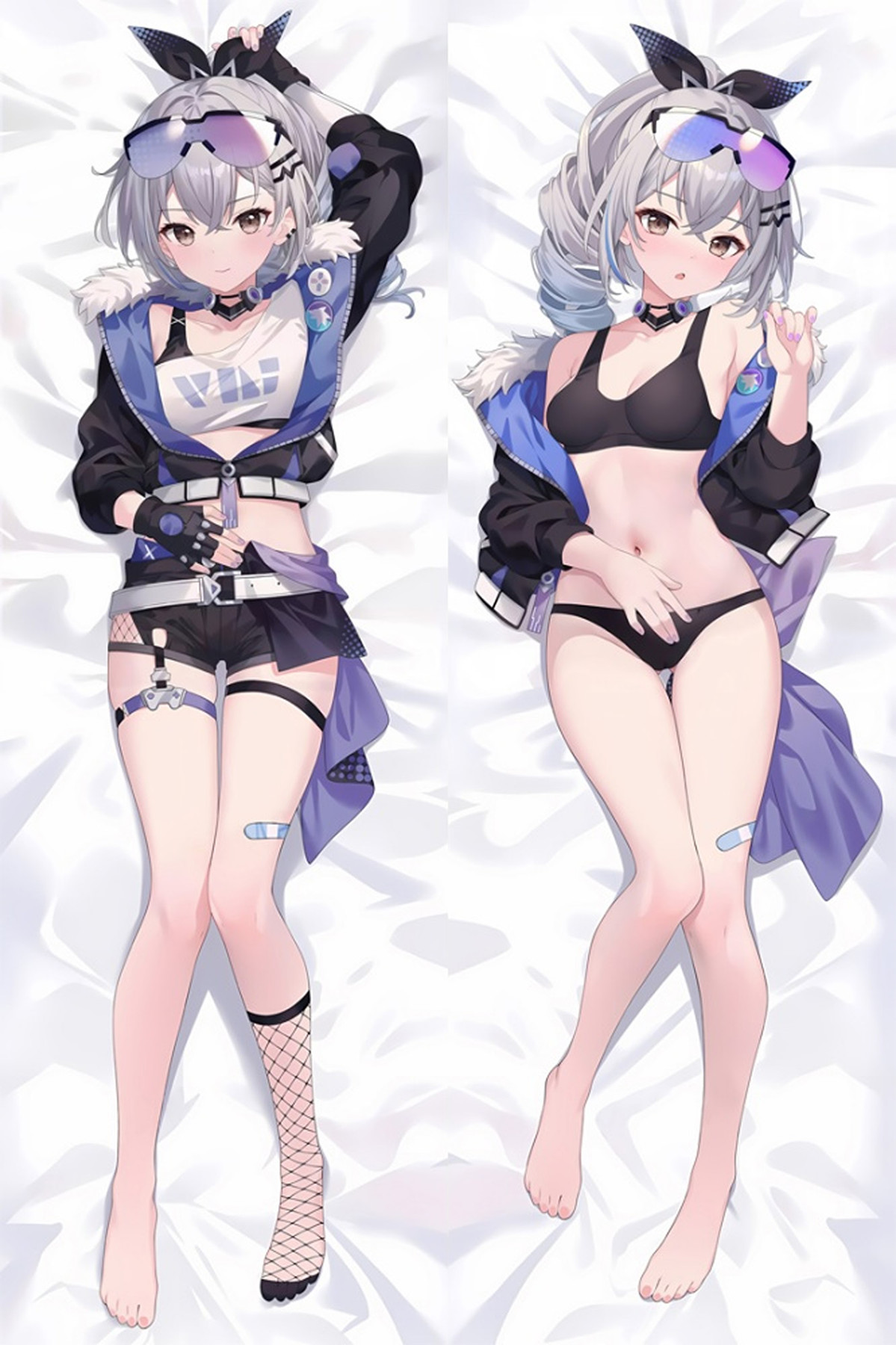 Silver Wolf Funda de Dakimakura