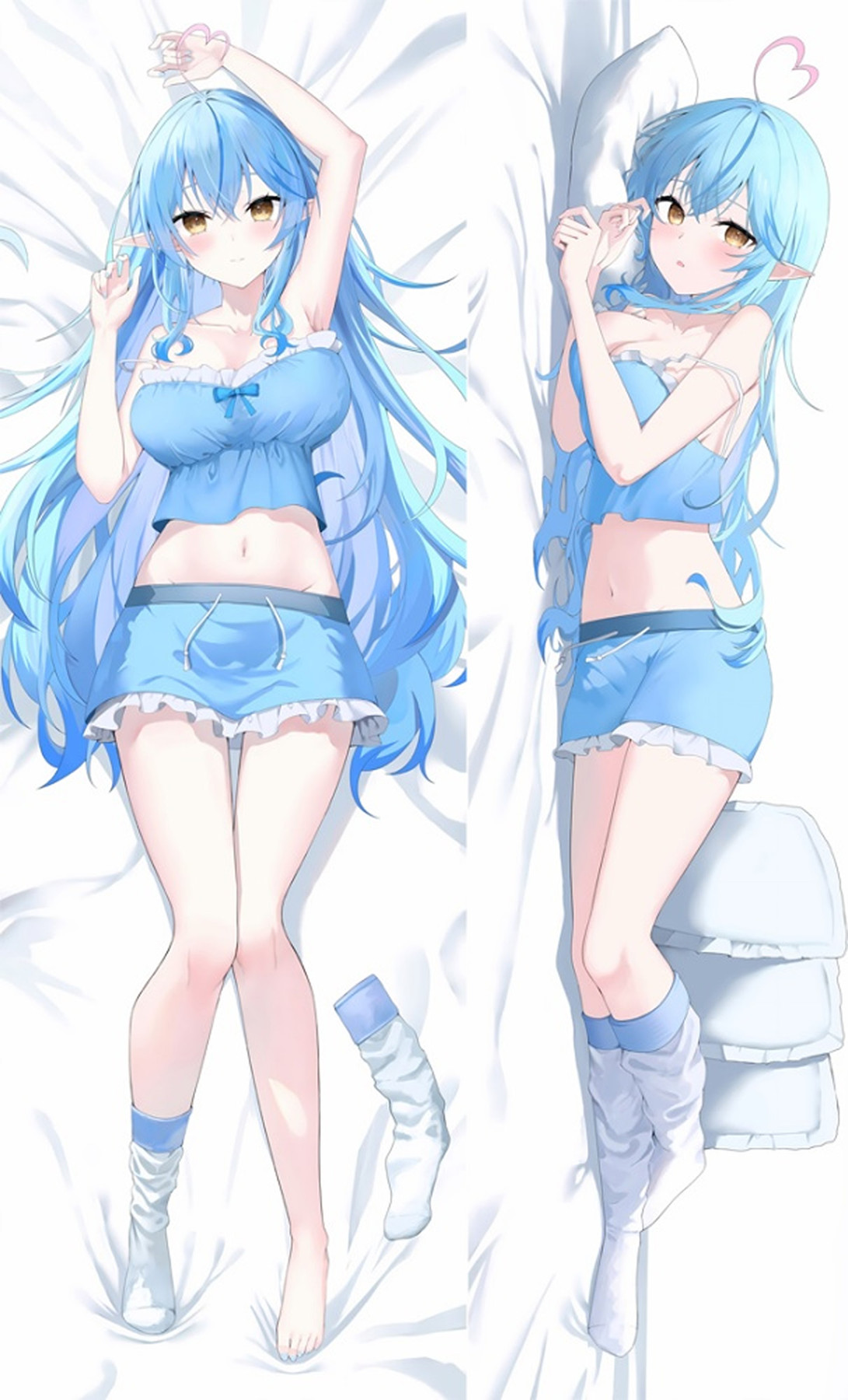 Yukihana Lamy Dakimakura Housse de Coussin Corporel