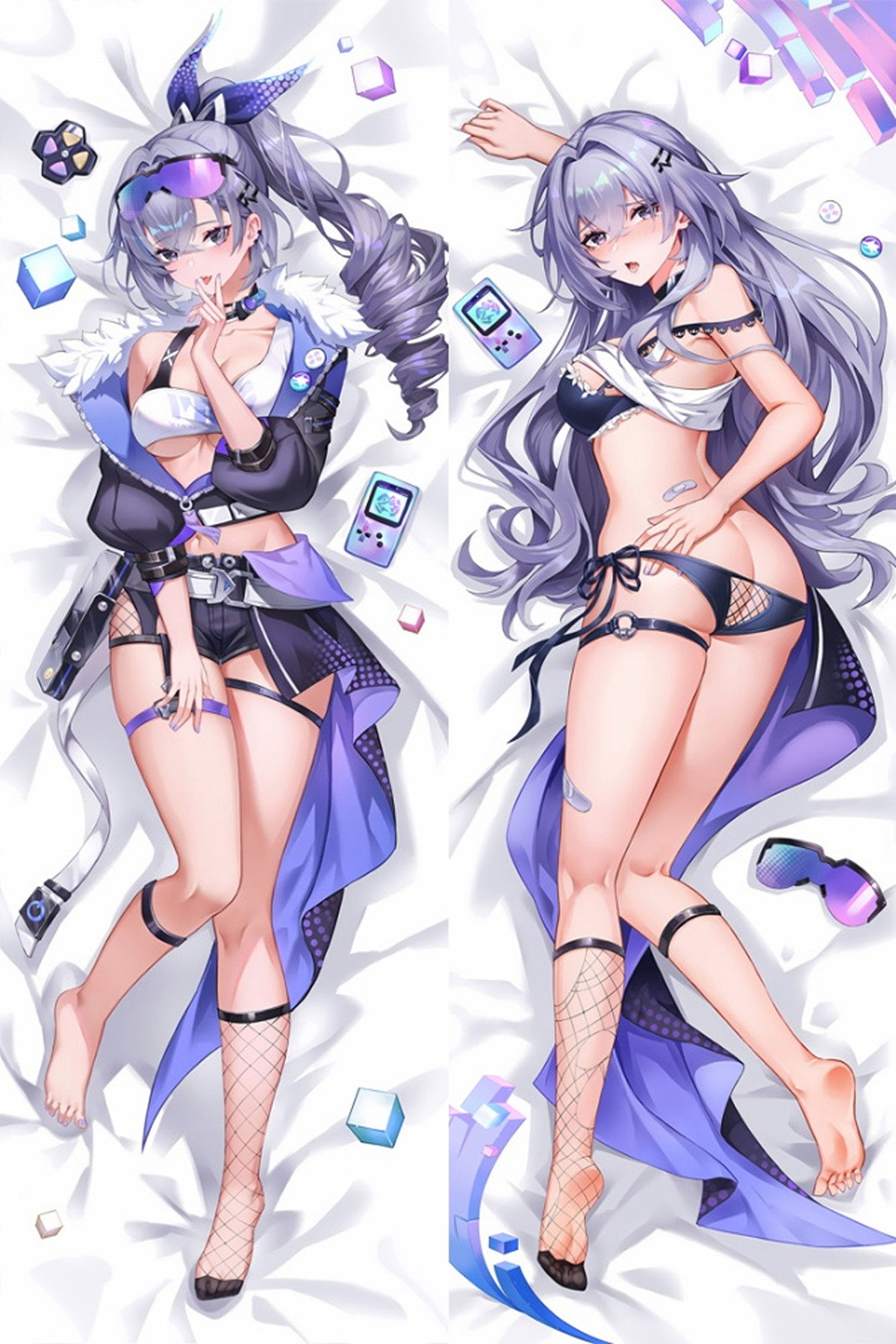 Silver Wolf Dakimakura Body Pillow hoes