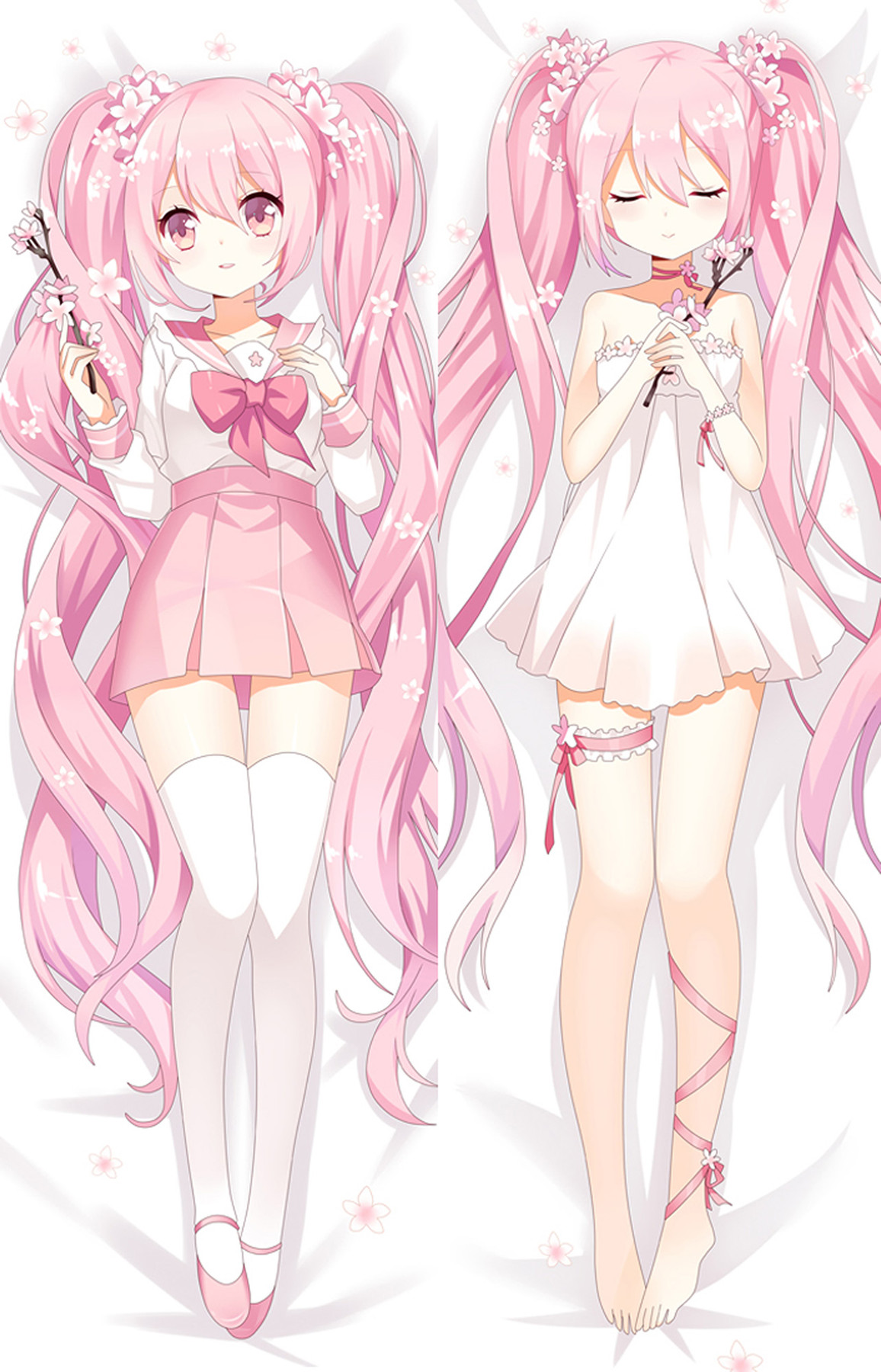 Hatsune Miku Dakimakura Housse de Coussin Corporel