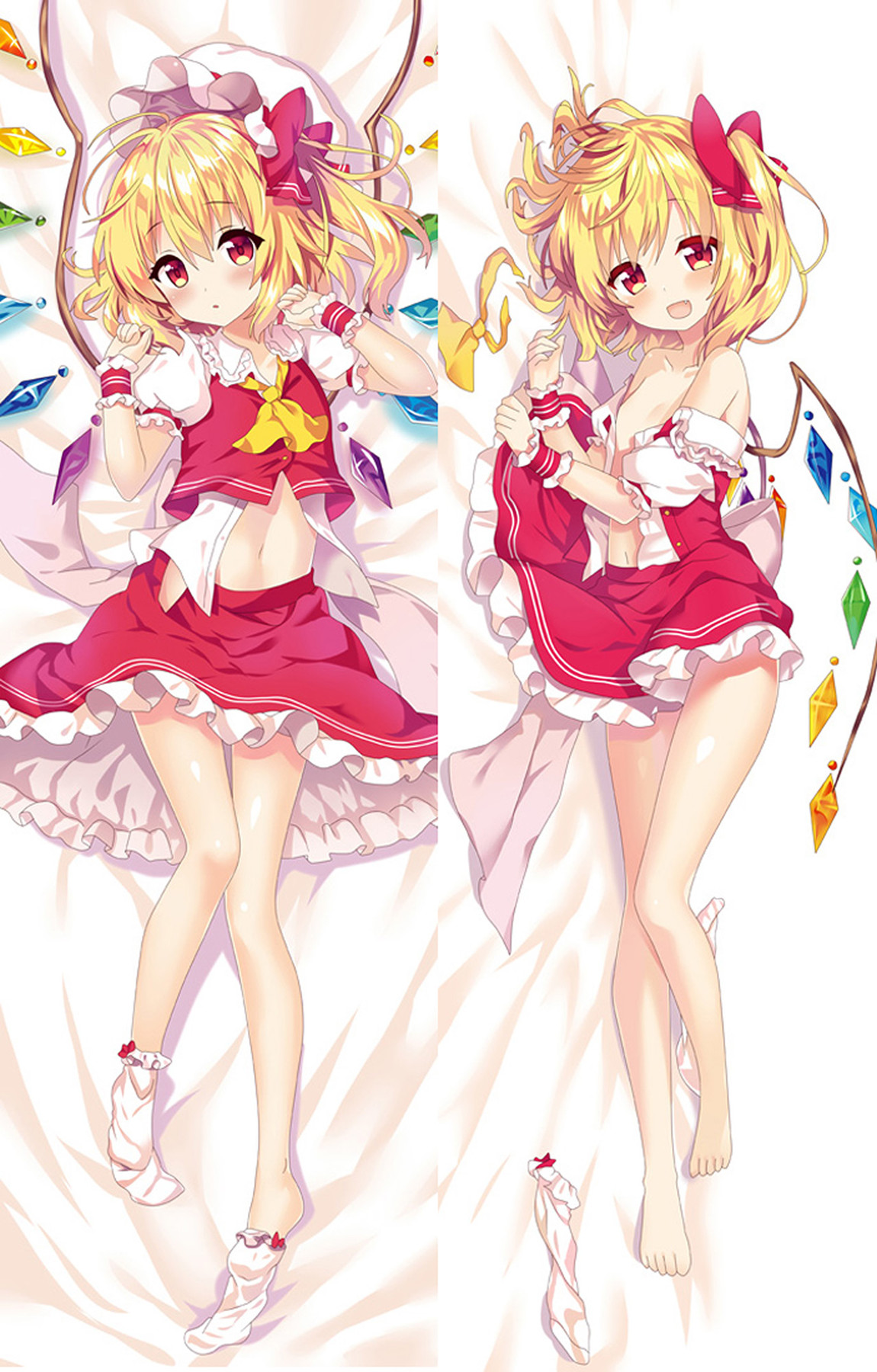 Flandre Scarlet Dakimakura Body Pillow Cover