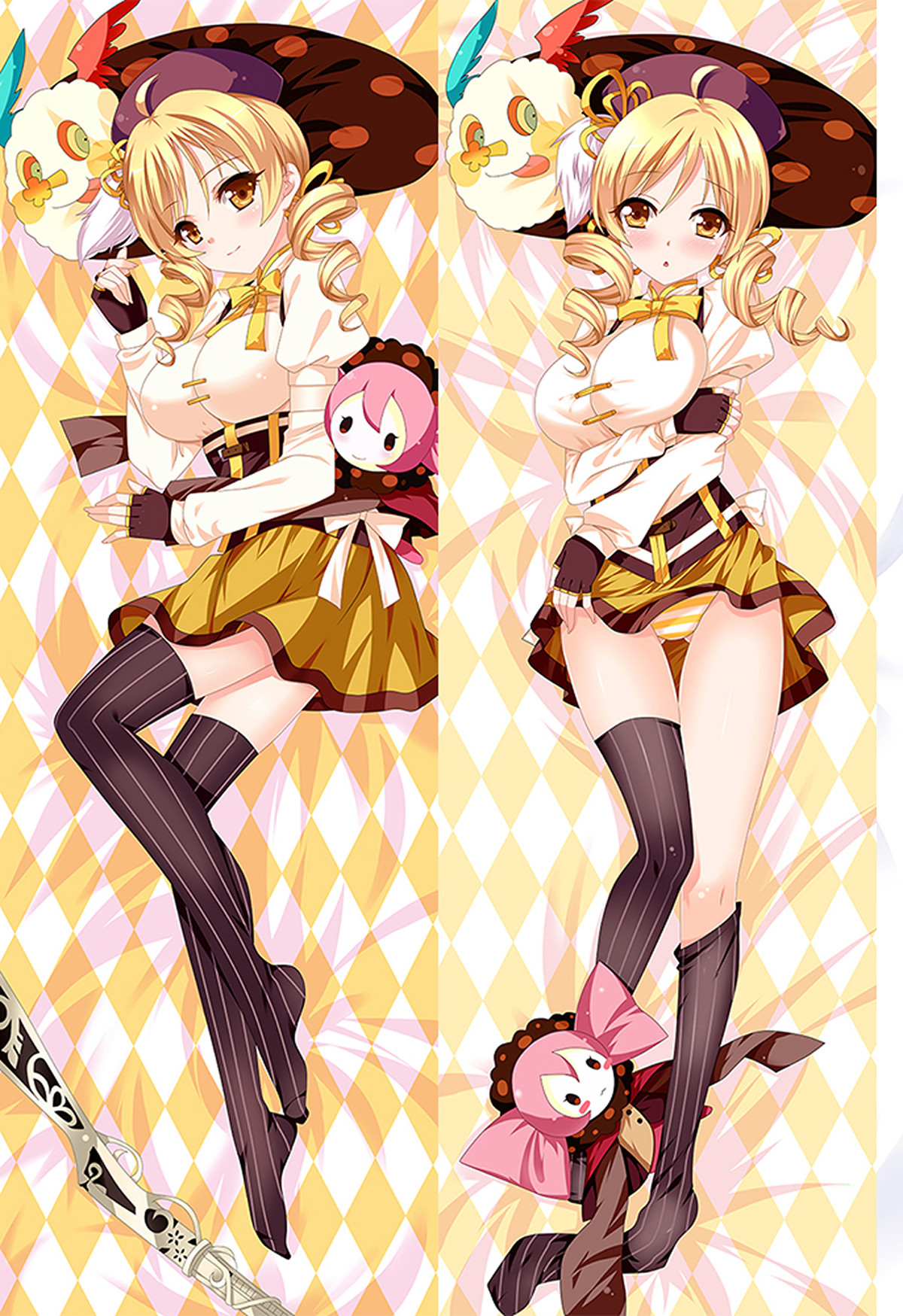 Mami Tomoe Dakimakura Body Pillow Kissenbezug