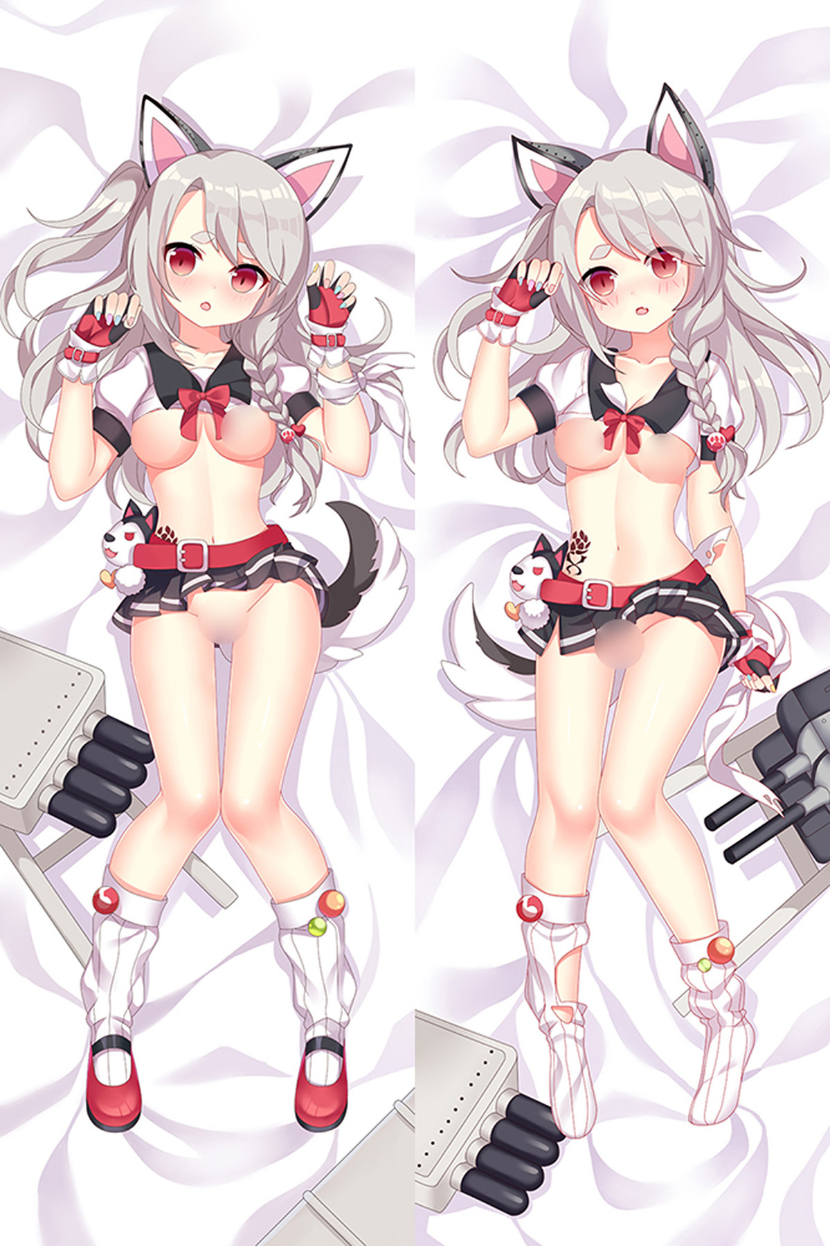 Yuudachi 18+ NSFW Dakimakura Body Pillow Kissenbezug