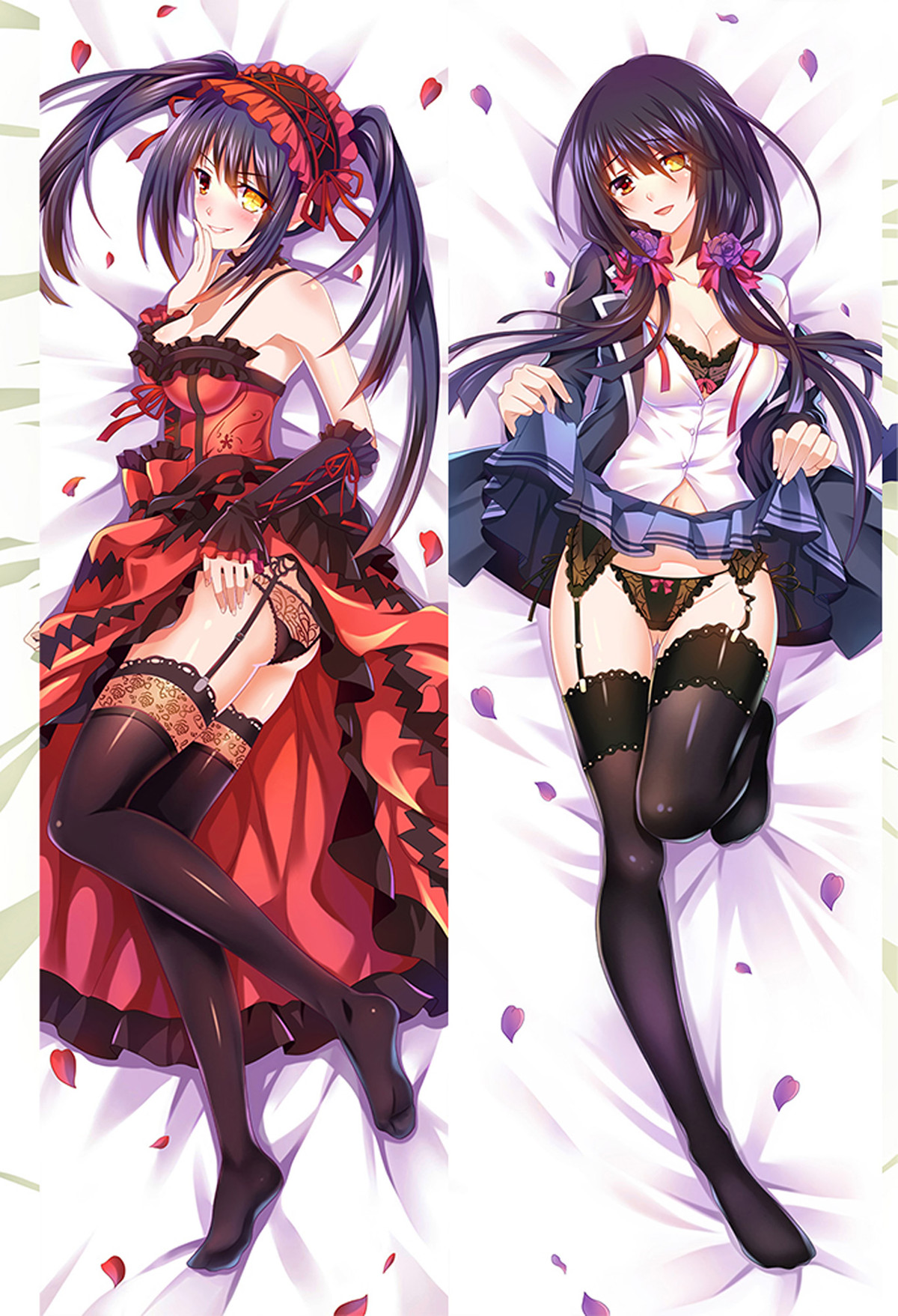 Kurumi Tokisaki Dakimakura Housse de Coussin Corporel