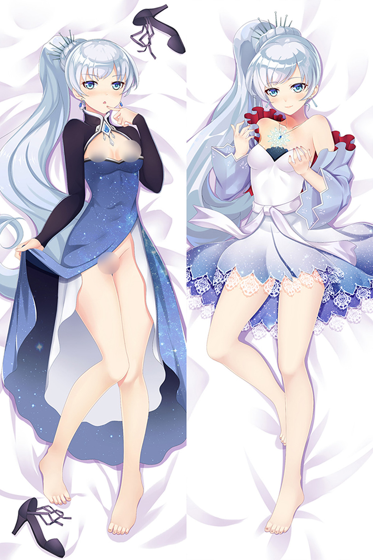 Weiss Schnee 18+ NSFW Dakimakura Body Pillow Kissenbezug