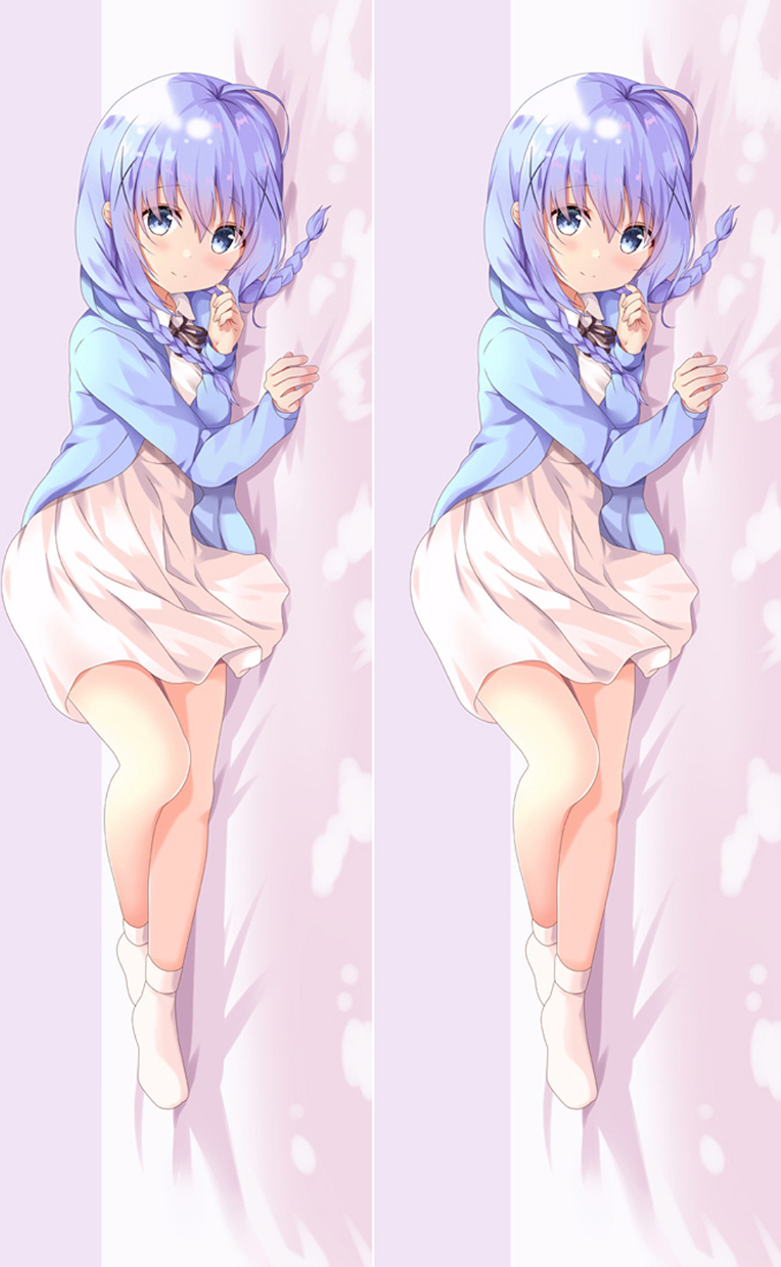 Kafuu Chino Dakimakura Body Pillow Kissenbezug