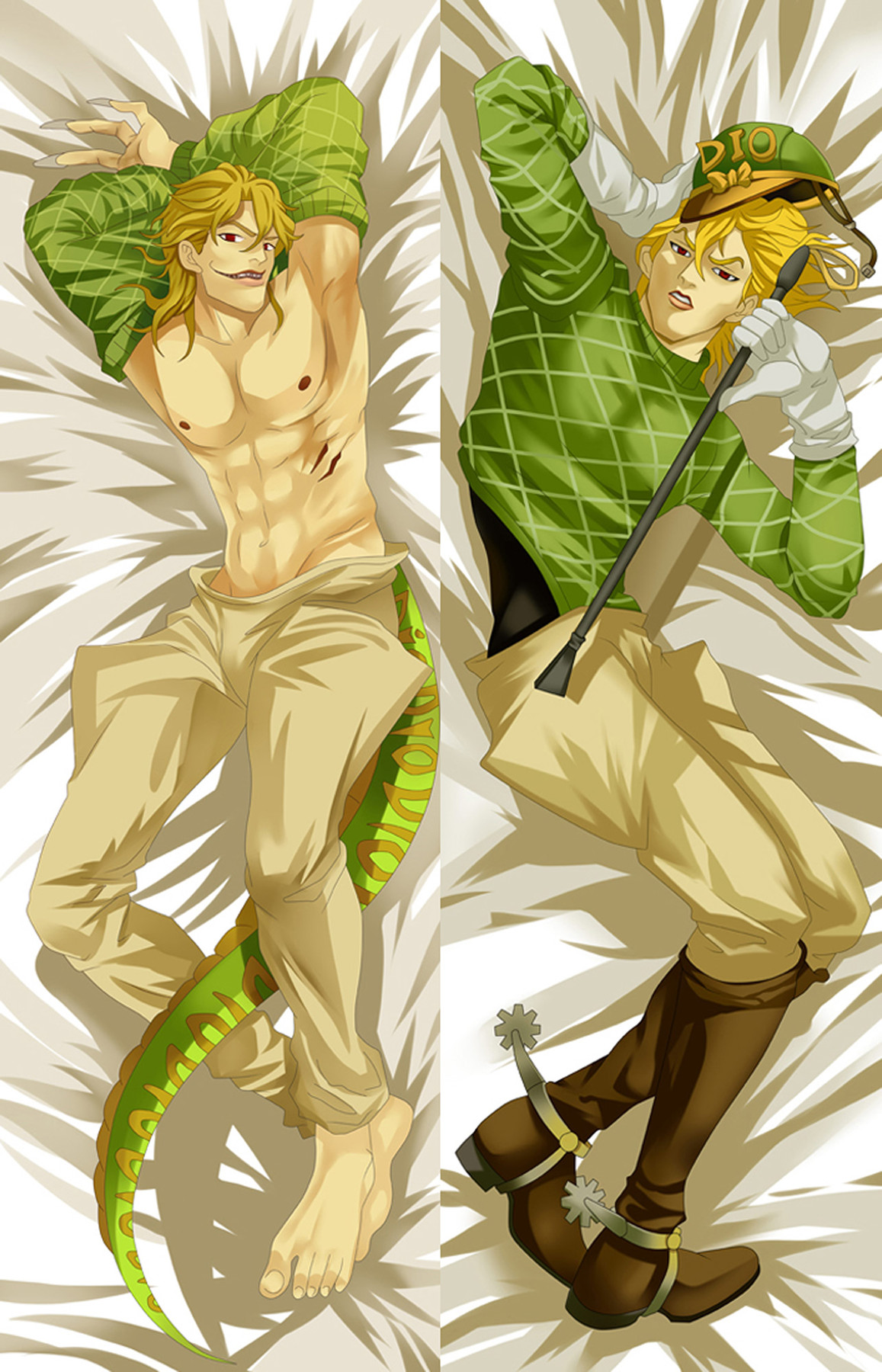 Dio Brando Dakimakura Body Pillow Cover