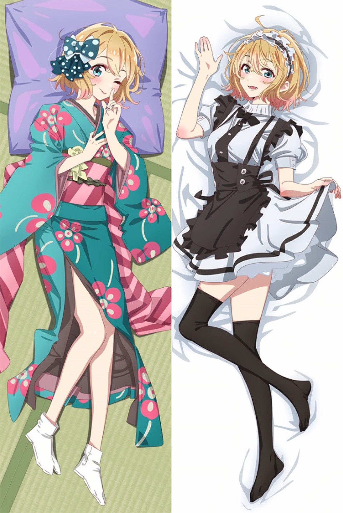 Mami Nanami Dakimakura Housse de Coussin Corporel