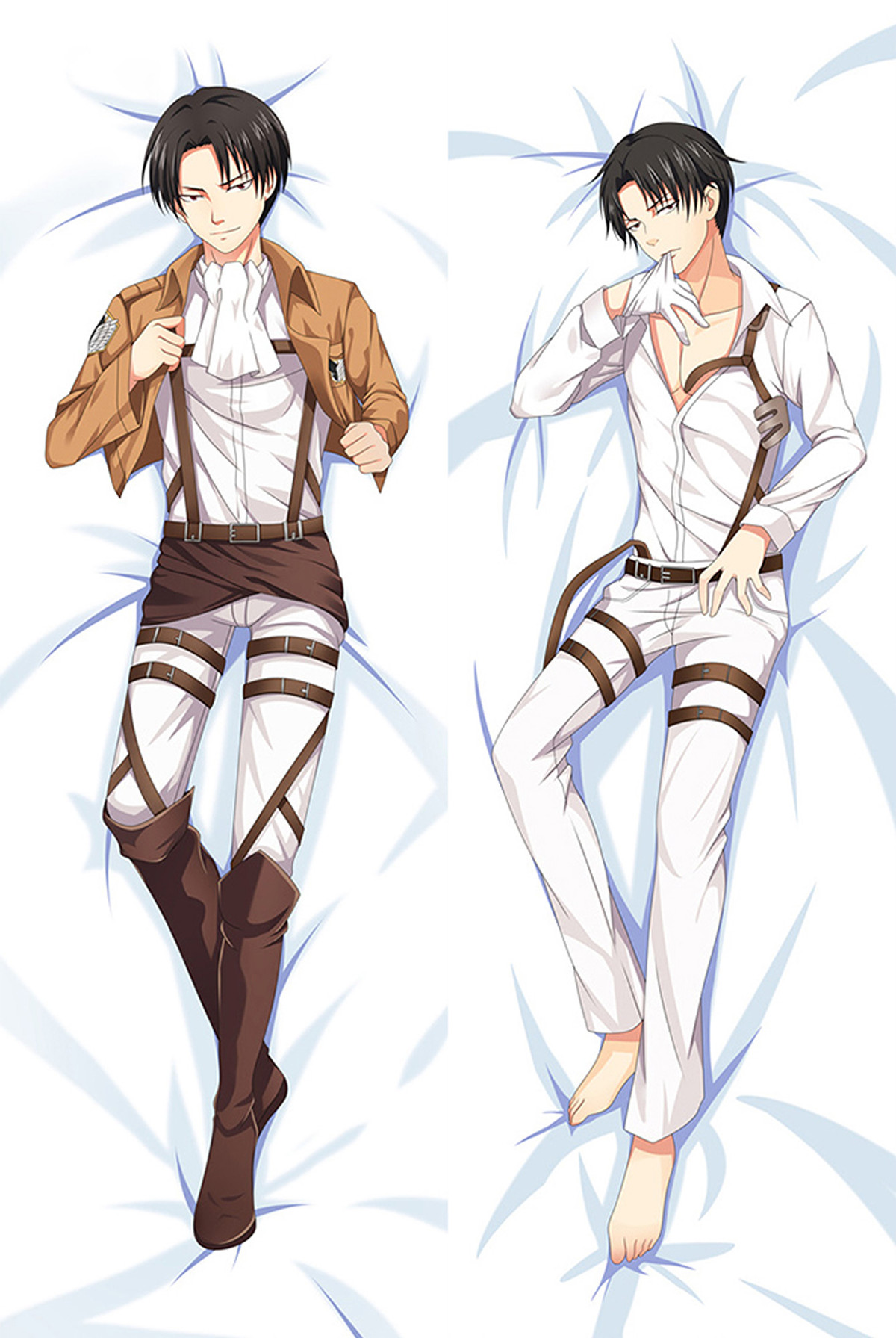 Levi Ackerman Dakimakura Body Pillow Kissenbezug