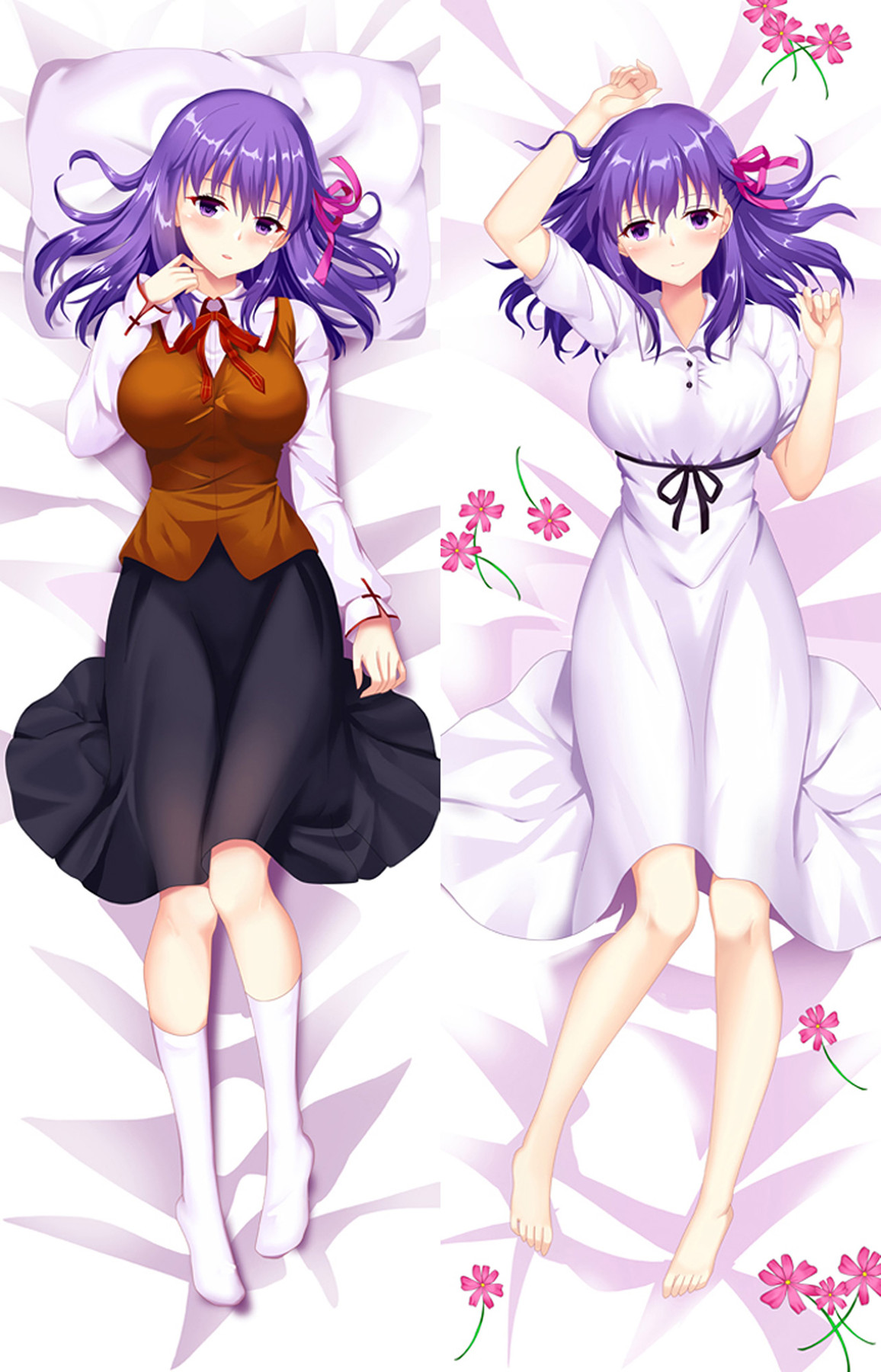 Sakura Matou Dakimakura Body Pillow Kissenbezug