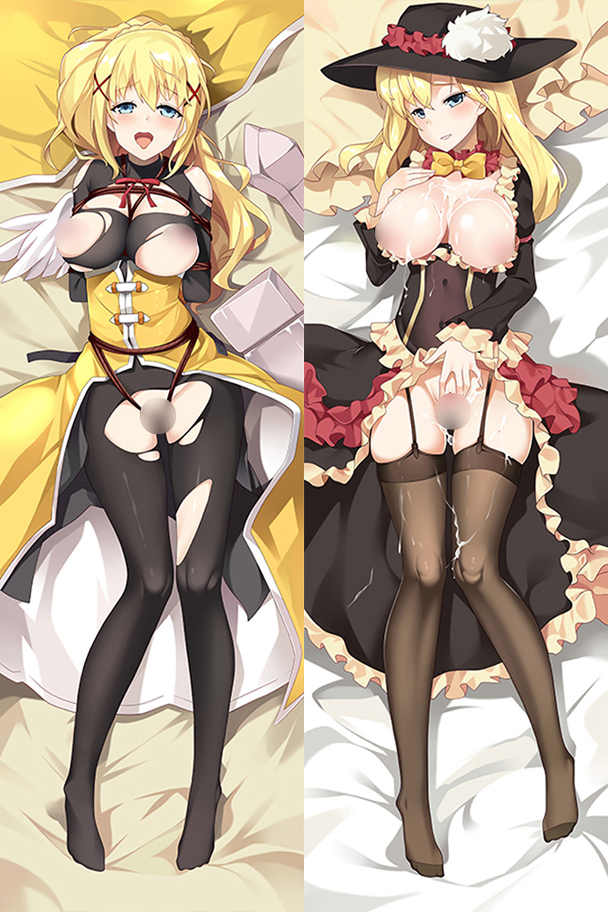 Darkness 18+ NSFW Dakimakura Body Pillow Kissenbezug