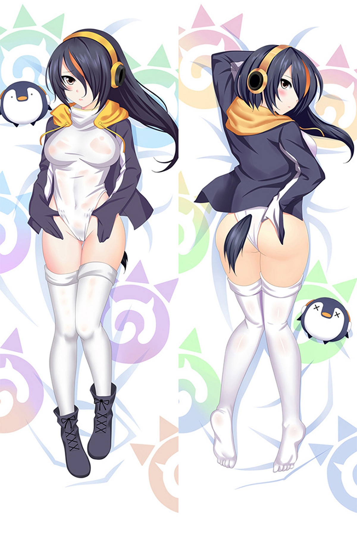 Emperor Penguin Dakimakura Housse de Coussin Corporel