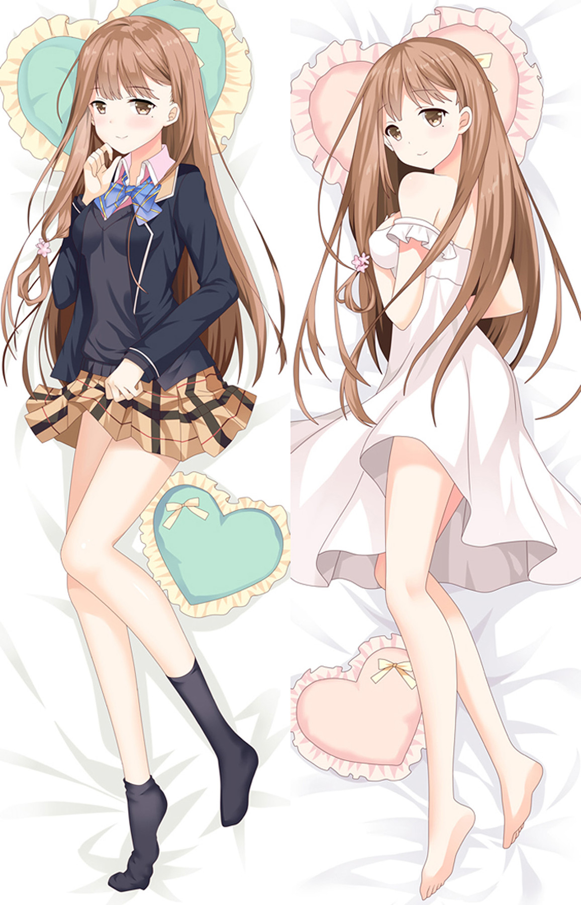 Neko Fujinomiya Dakimakura Housse de Coussin Corporel