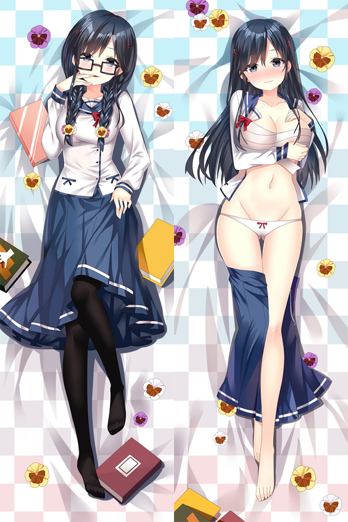 Sumireko Sanshokuin Dakimakura Body Pillow Kissenbezug