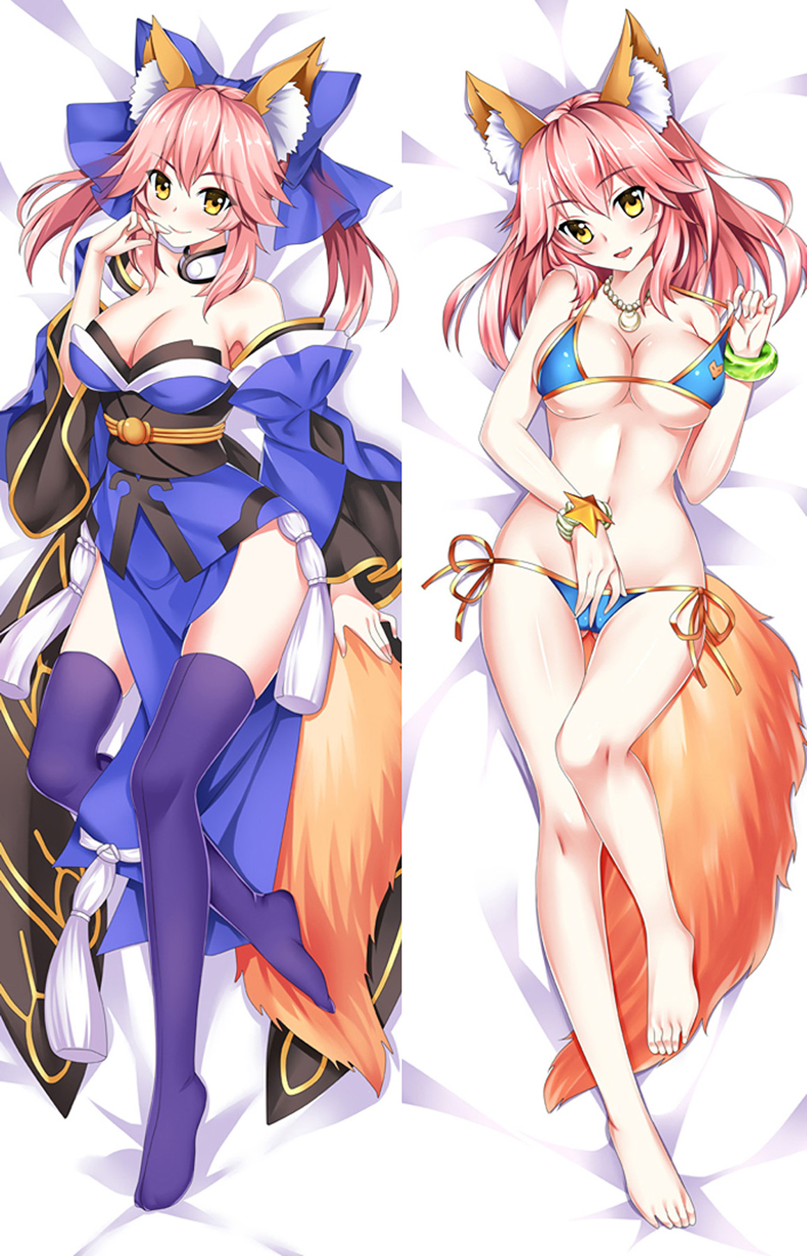 Tamamo no Mae Dakimakura Housse de Coussin Corporel