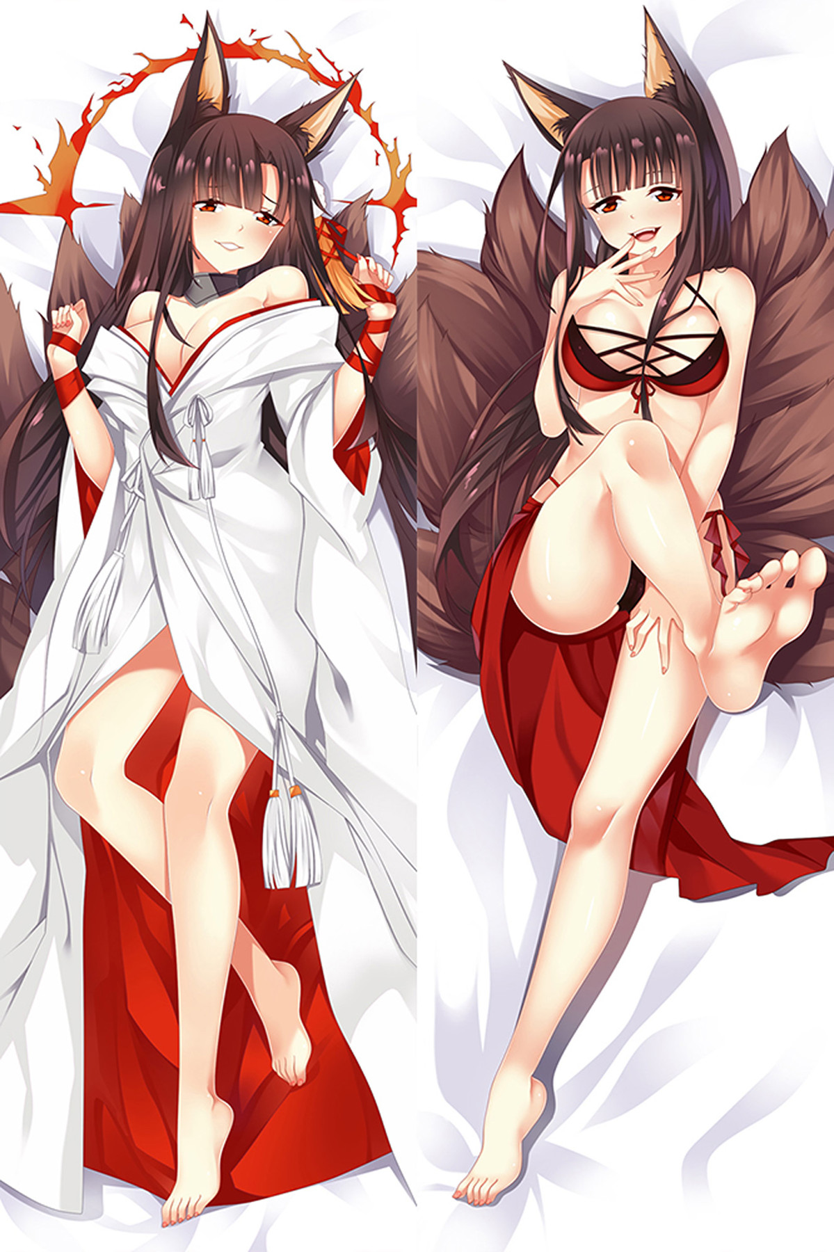 Akagi Dakimakura Body Pillow Kissenbezug