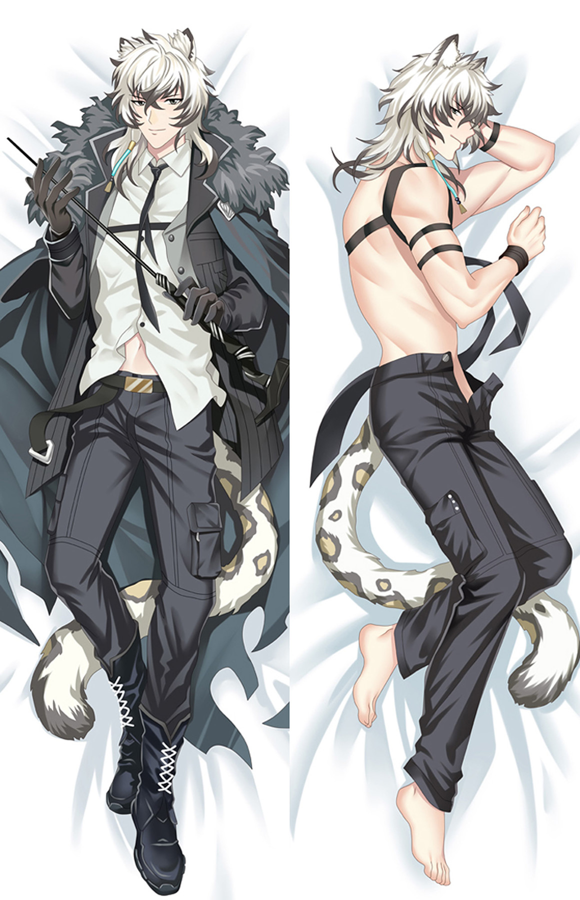 SilverAsh Dakimakura Housse de Coussin Corporel