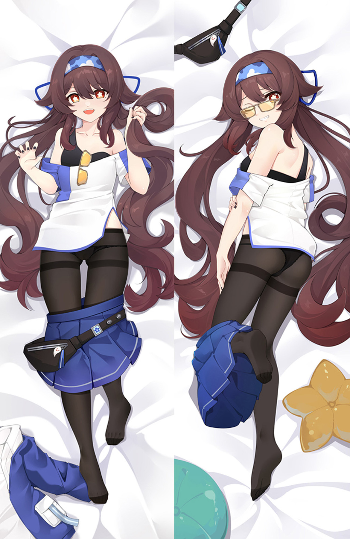Hu Tao Dakimakura Body Pillow Cover