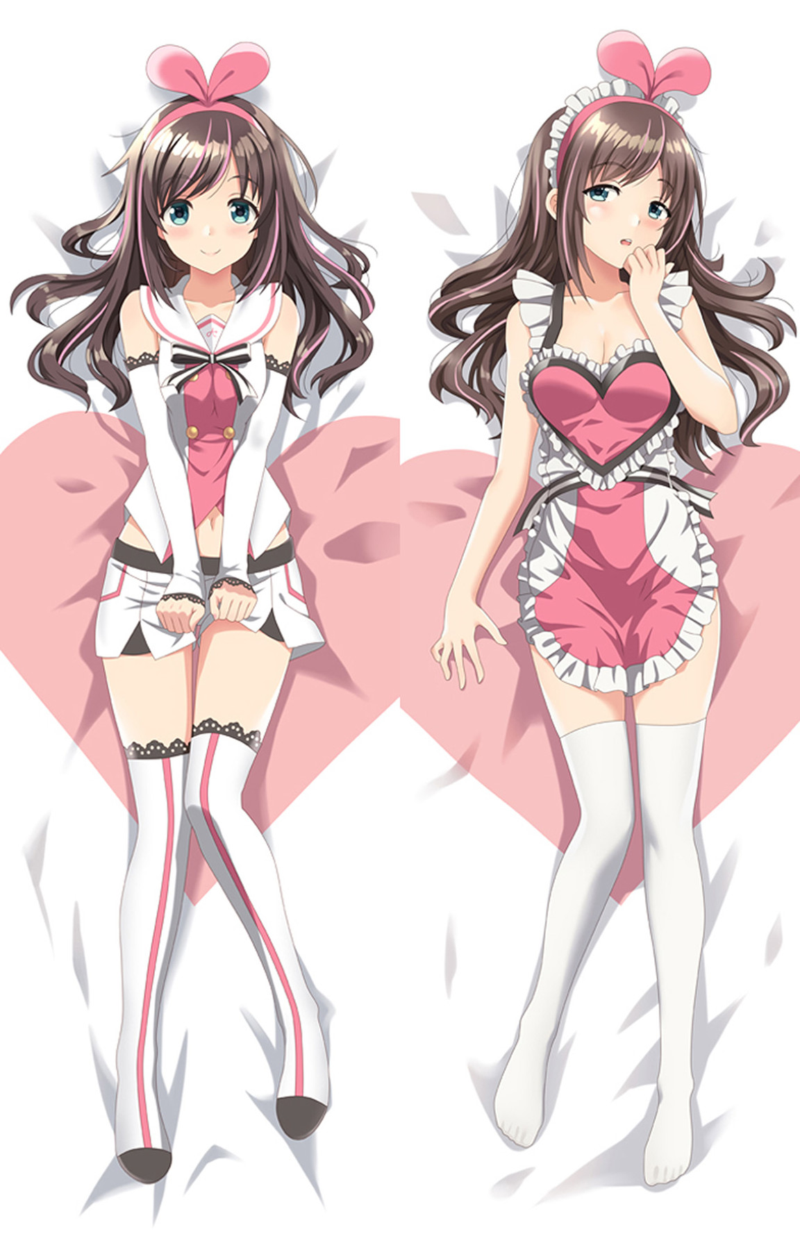 Kizuna AI Dakimakura Body Pillow Kissenbezug