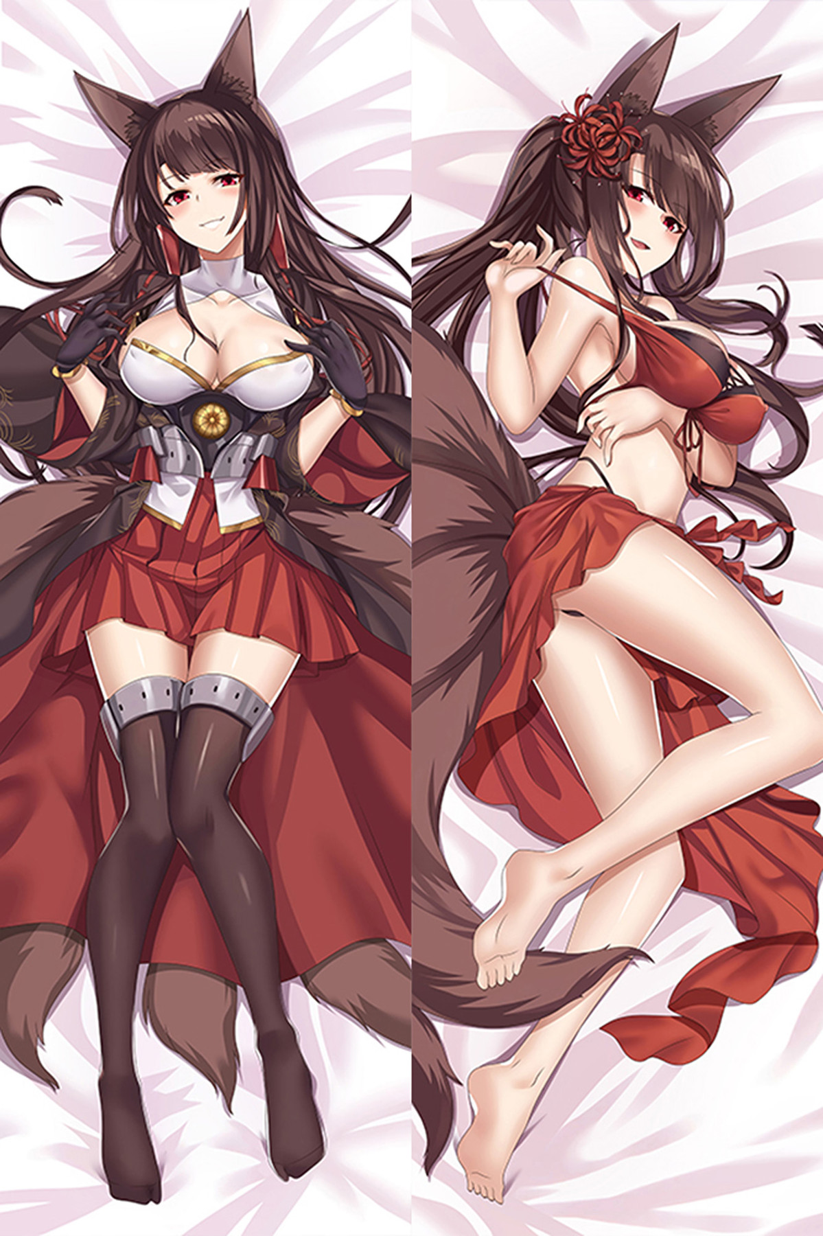 Akagi Dakimakura Housse de Coussin Corporel