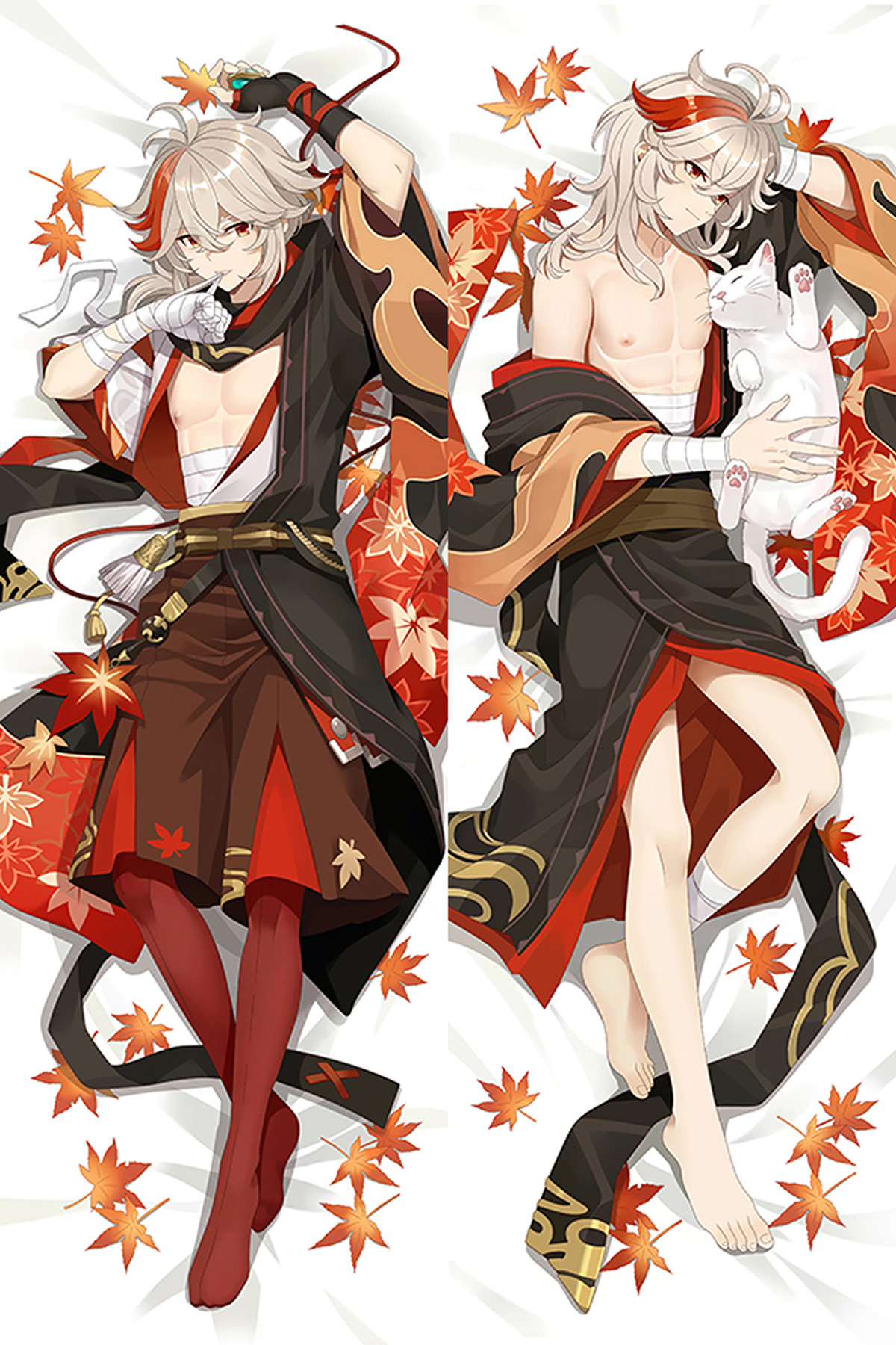 Funda de dakimakura de Kaedehara Kazuha