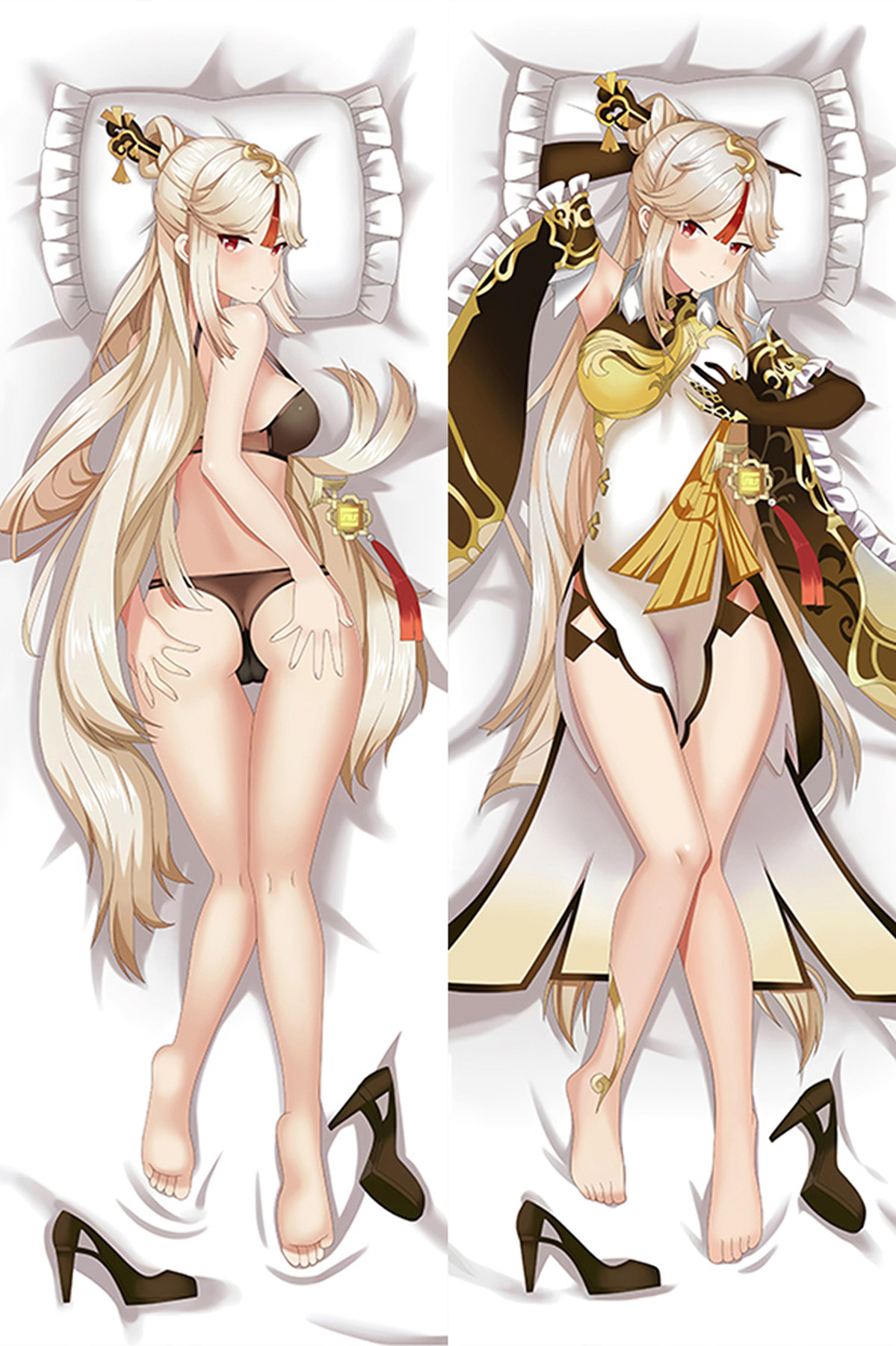Ningguang Dakimakura Body Pillow Cover