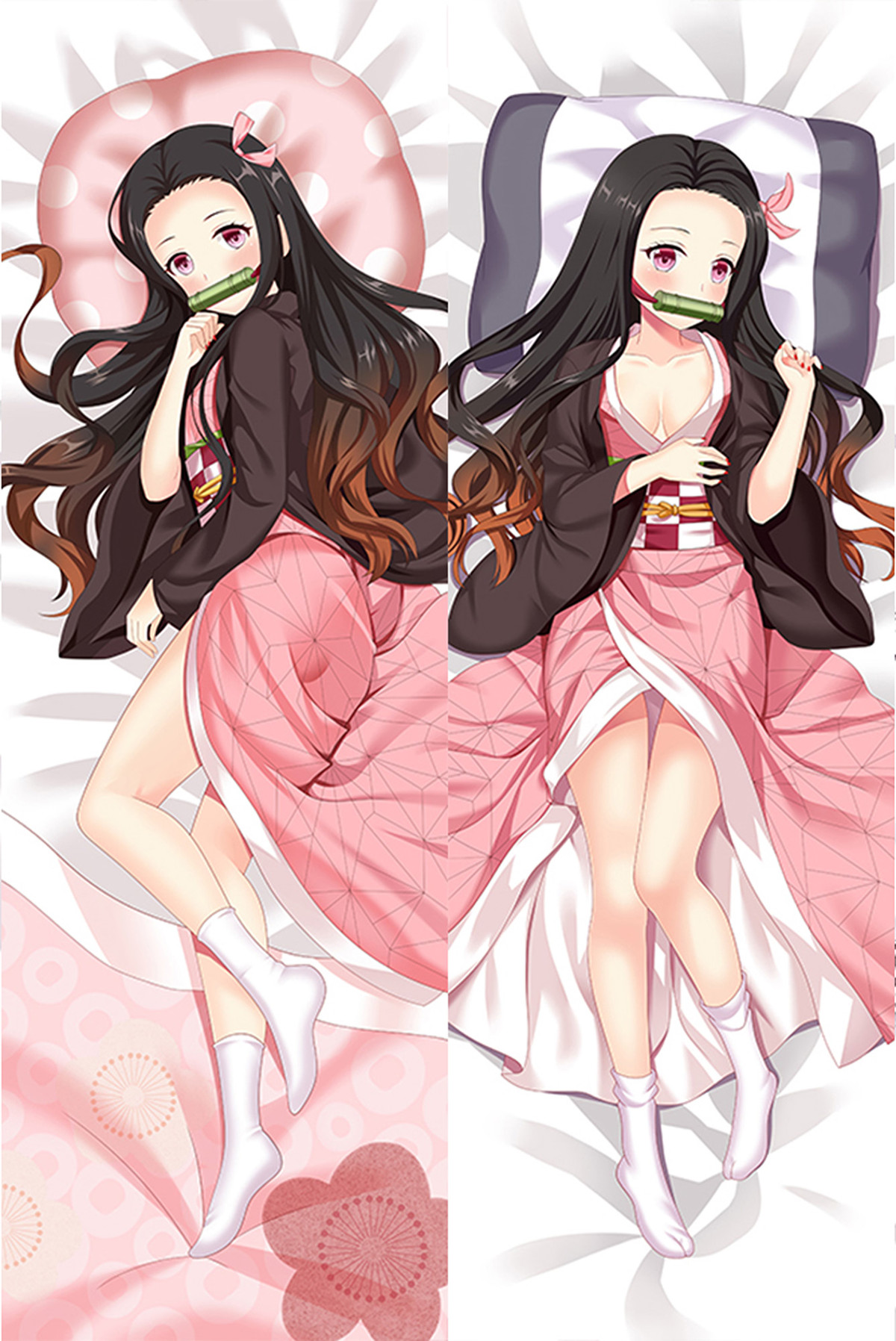 Nezuko Kamado Dakimakura Body Pillow hoes
