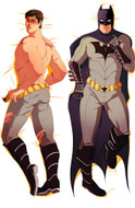 Batman dakimakura cover