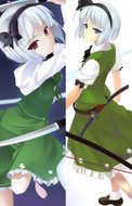Youmu Konpaku from Touhou Project dakimakura cover