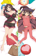 Yunyun and Megumin (KonoSuba) Dakimakura Body Pillow Cover