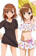 Misaka Mikoto from A Certain Magical Index dakimakura cover
