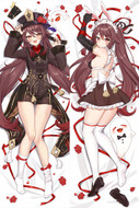 Hu Tao (Genshin Impact) Dakimakura Body Pillow Cover