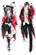 Ciel Phantomhive and Sebastian Michaelis from Black Butler dakimakura cover