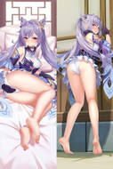 Keqing (Genshin Impact) Dakimakura Body Pillow Cover