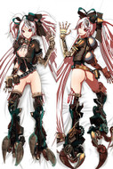 Steampunk Cyberpunk Girl 18+ Uncensored dakimakura cover