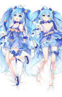 Hatsune Miku from Vocaloid dakimakura cover