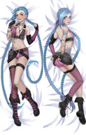Jinx (League of Legends) Dakimakura Body Pillow Cover