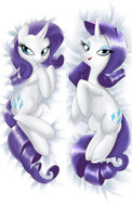 Rarity from My Little Pony dakimakura cover