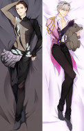 Yuri and Victor from Yuri on Ice dakimakura cover